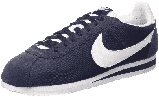 Nike Cortez Nylon Obsidian Navy Blue White Yankees Ny Mens Style :807472