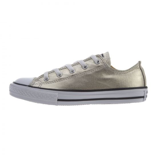 Converse Chuck Tailor All Star Ox Little Kids Style : 353181f-LIGHT GOLD/WHITE