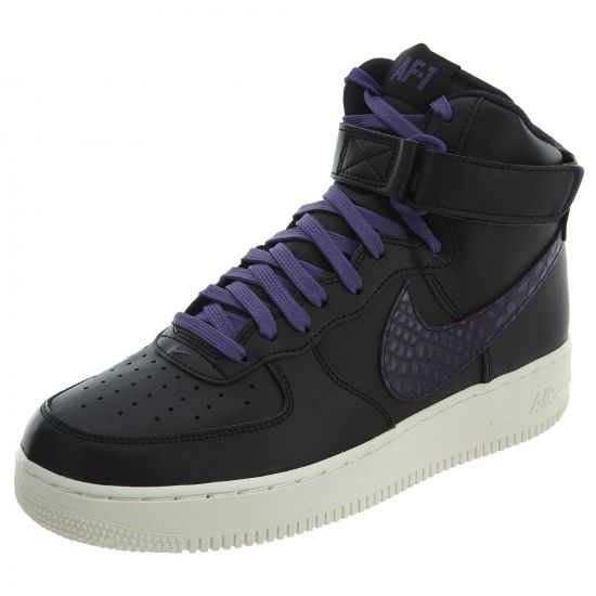 Nike Air Force 1 High 07 Lv8 Black Court Purple-Sail-014