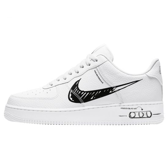 nike air force 1 black utility men's