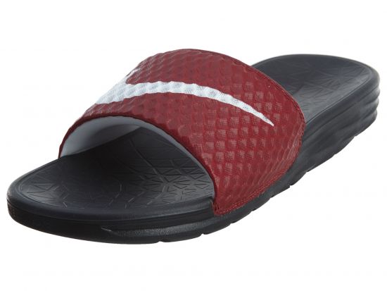 nike benassi solarsoft red