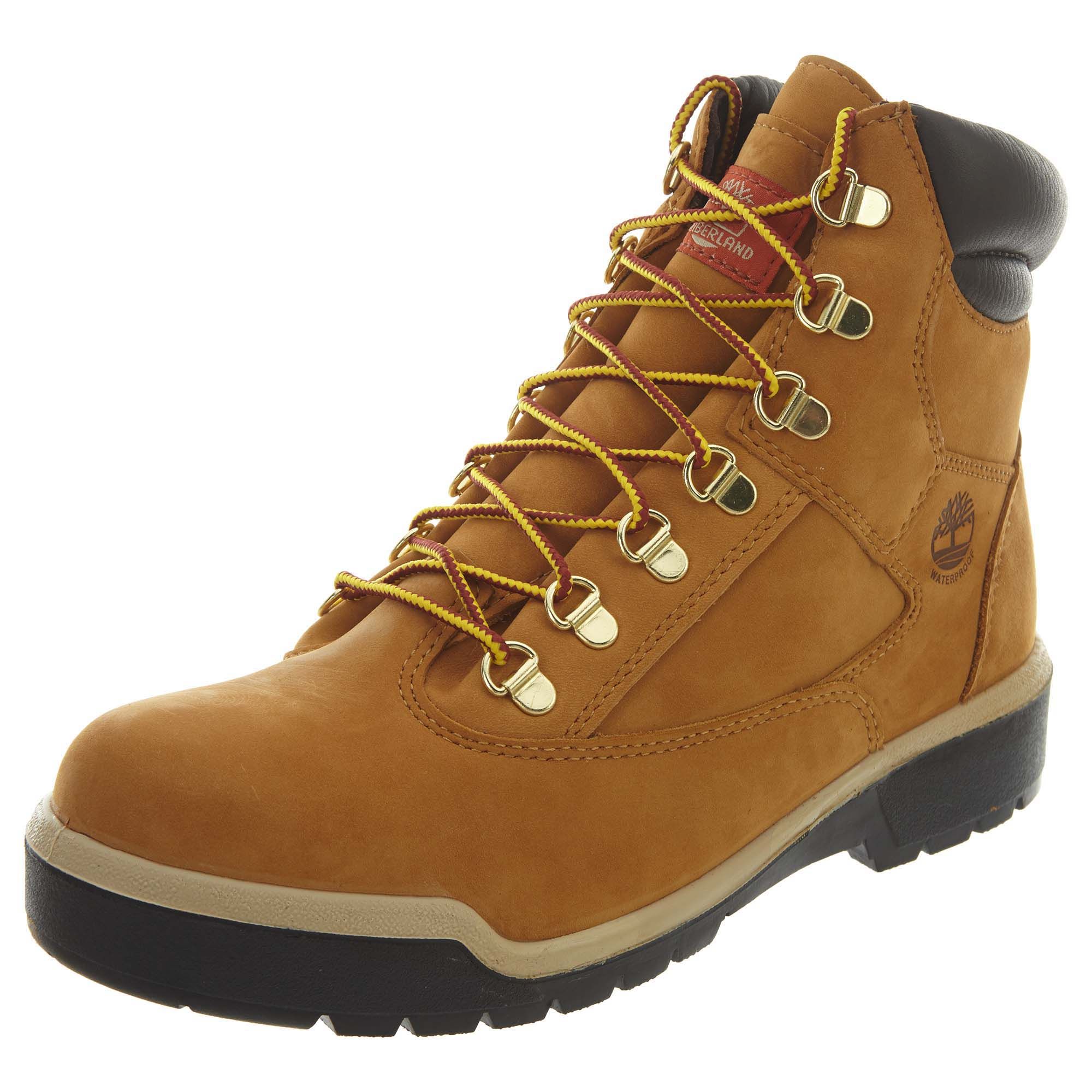 timberland 6 inch field boot wheat