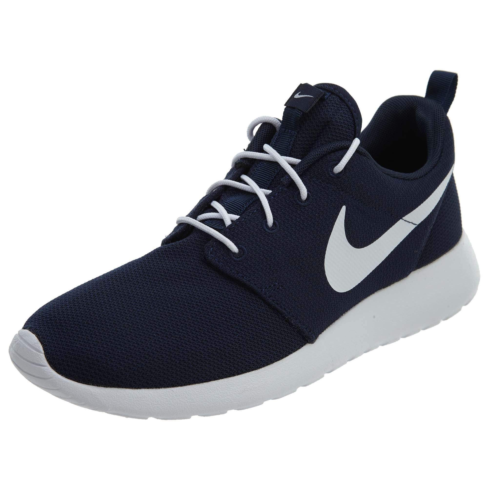 nike roshe one obsidian white