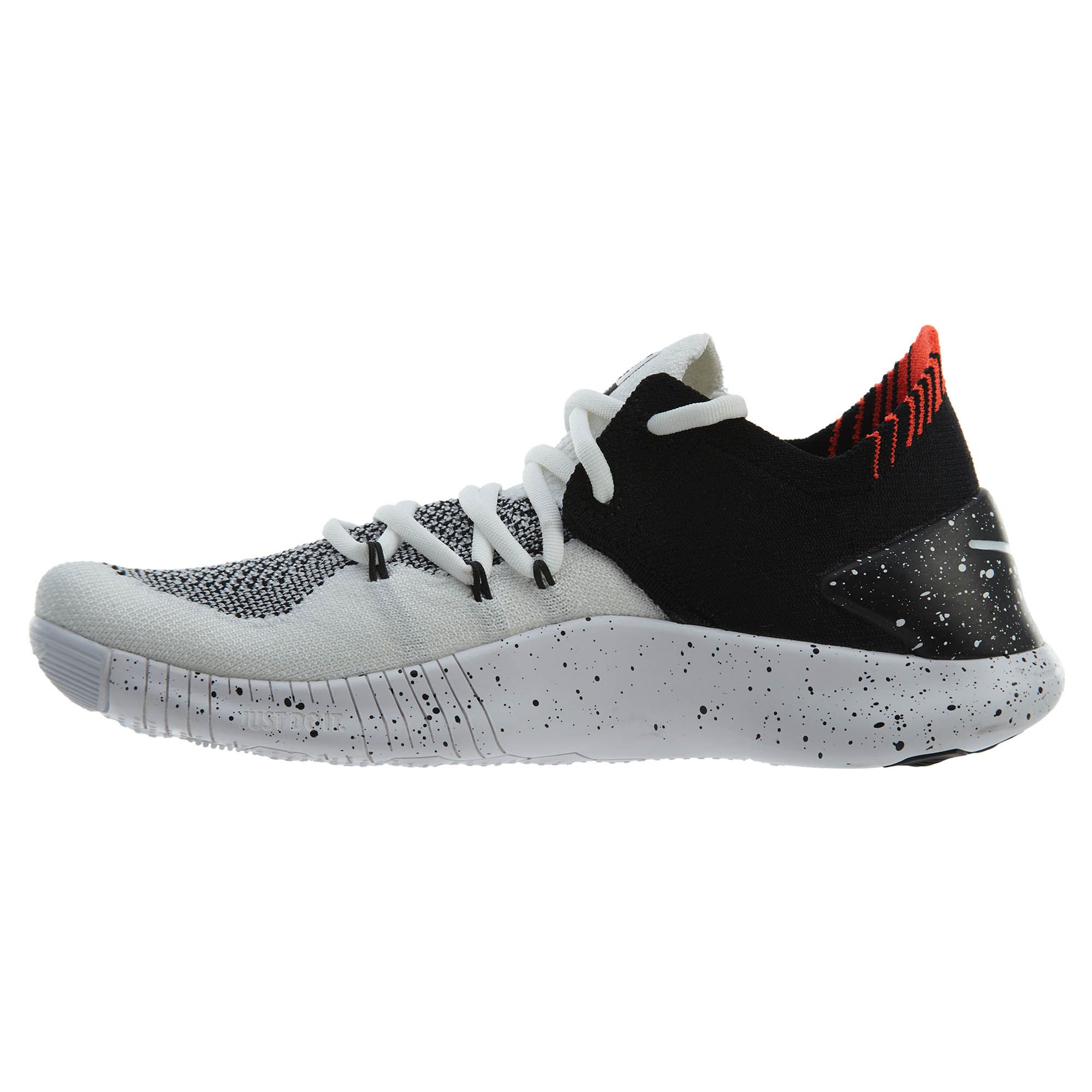 nike free tr flyknit 3 white black