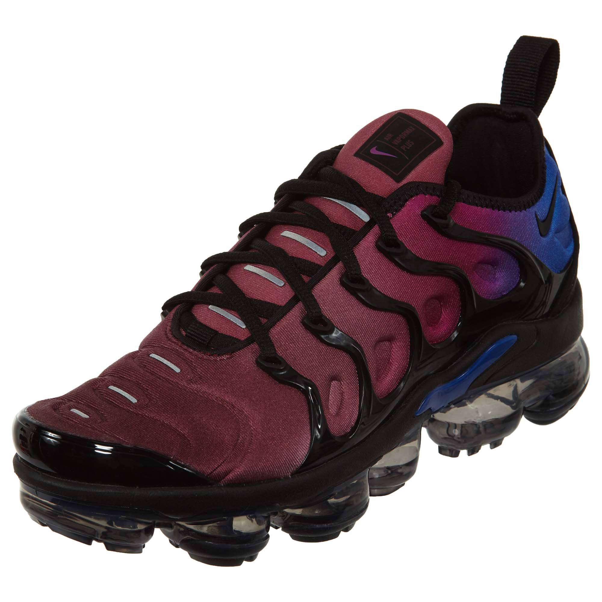 air vapormax plus black team red hyper violet