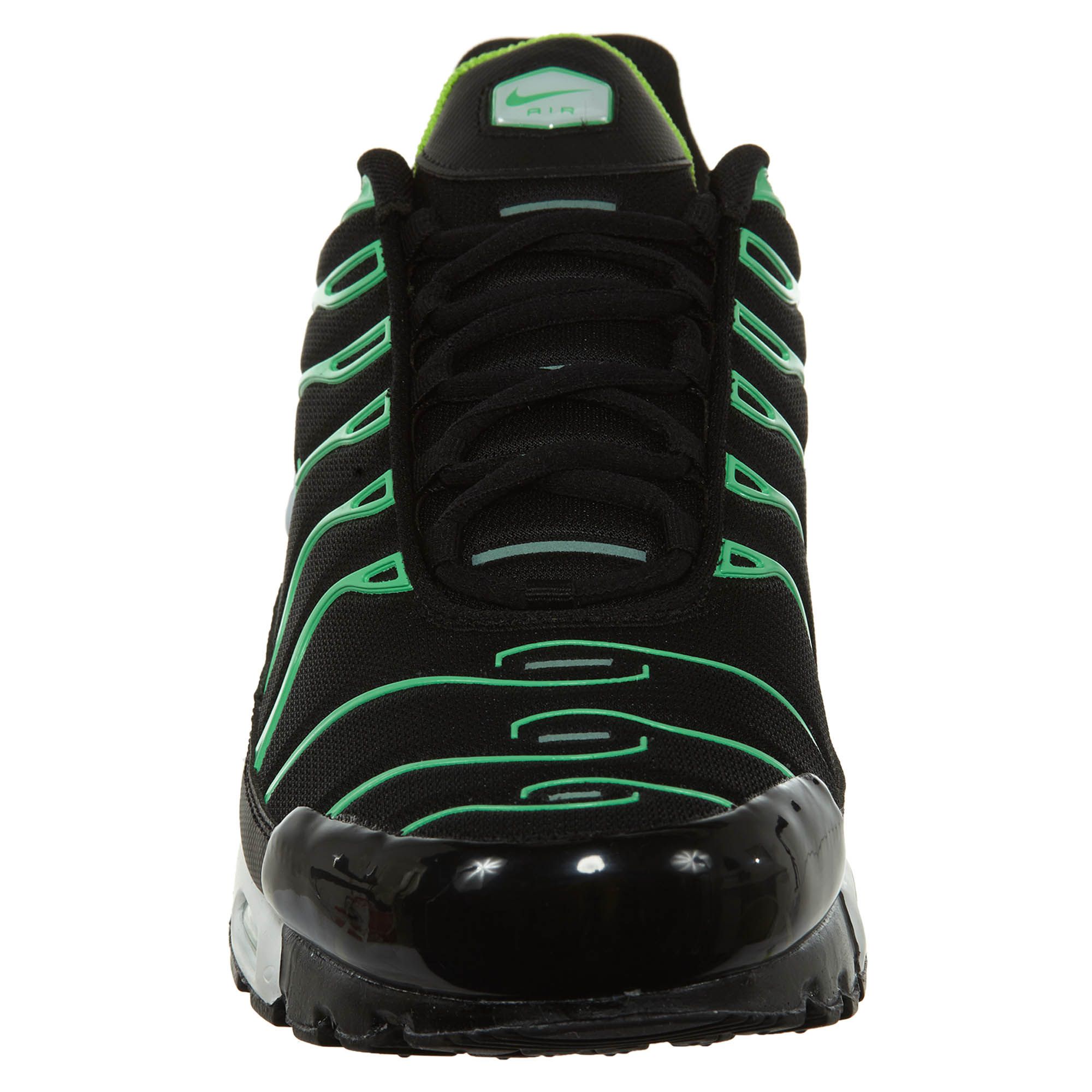 nike air max plus black and green