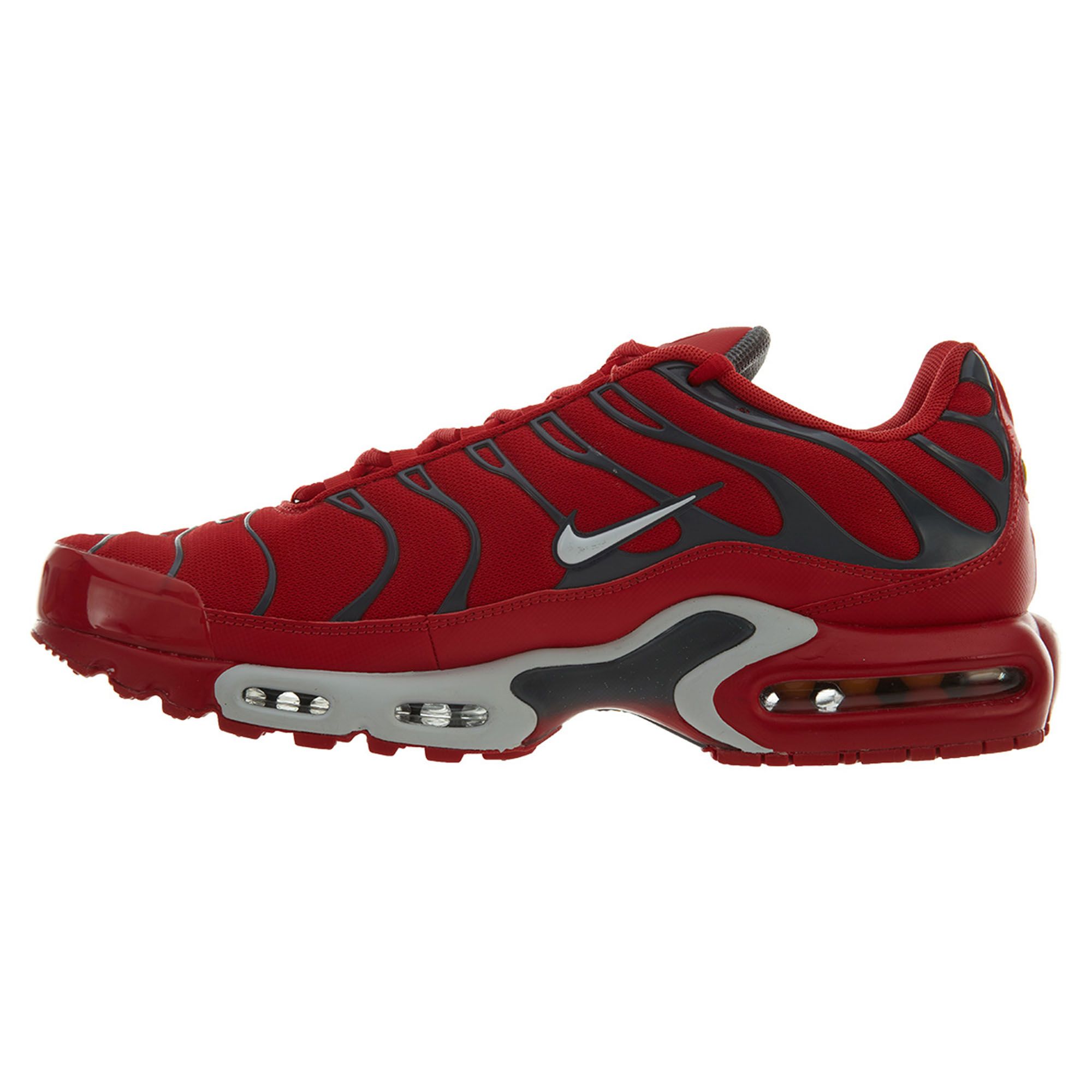 nike air max plus university red pure platinum