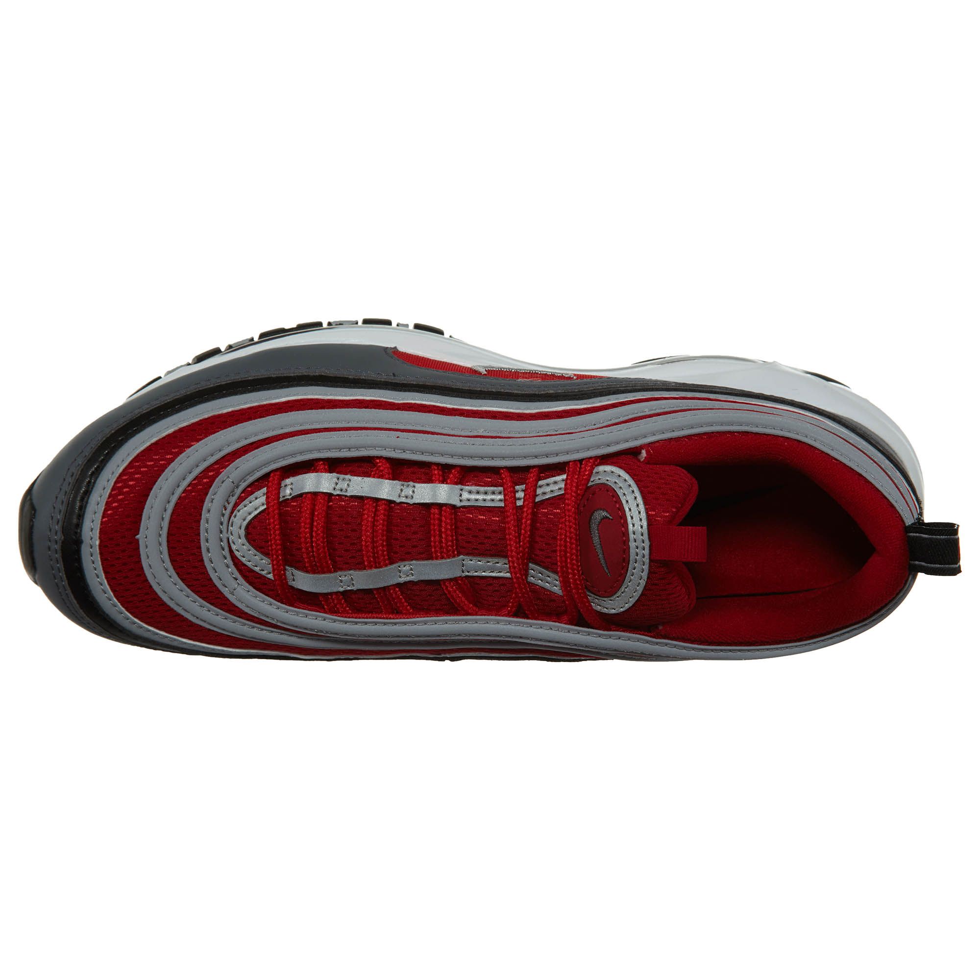 air max 97 dark grey gym red