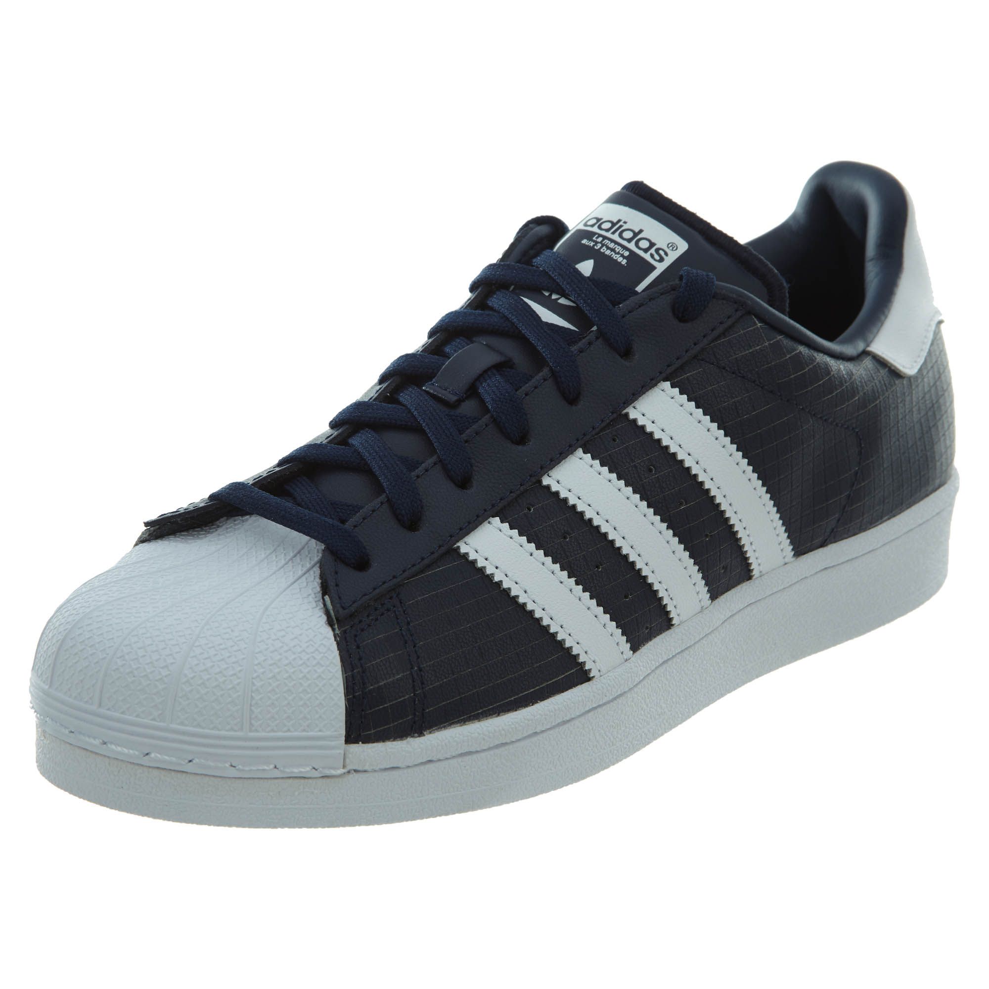 adidas superstar mens navy