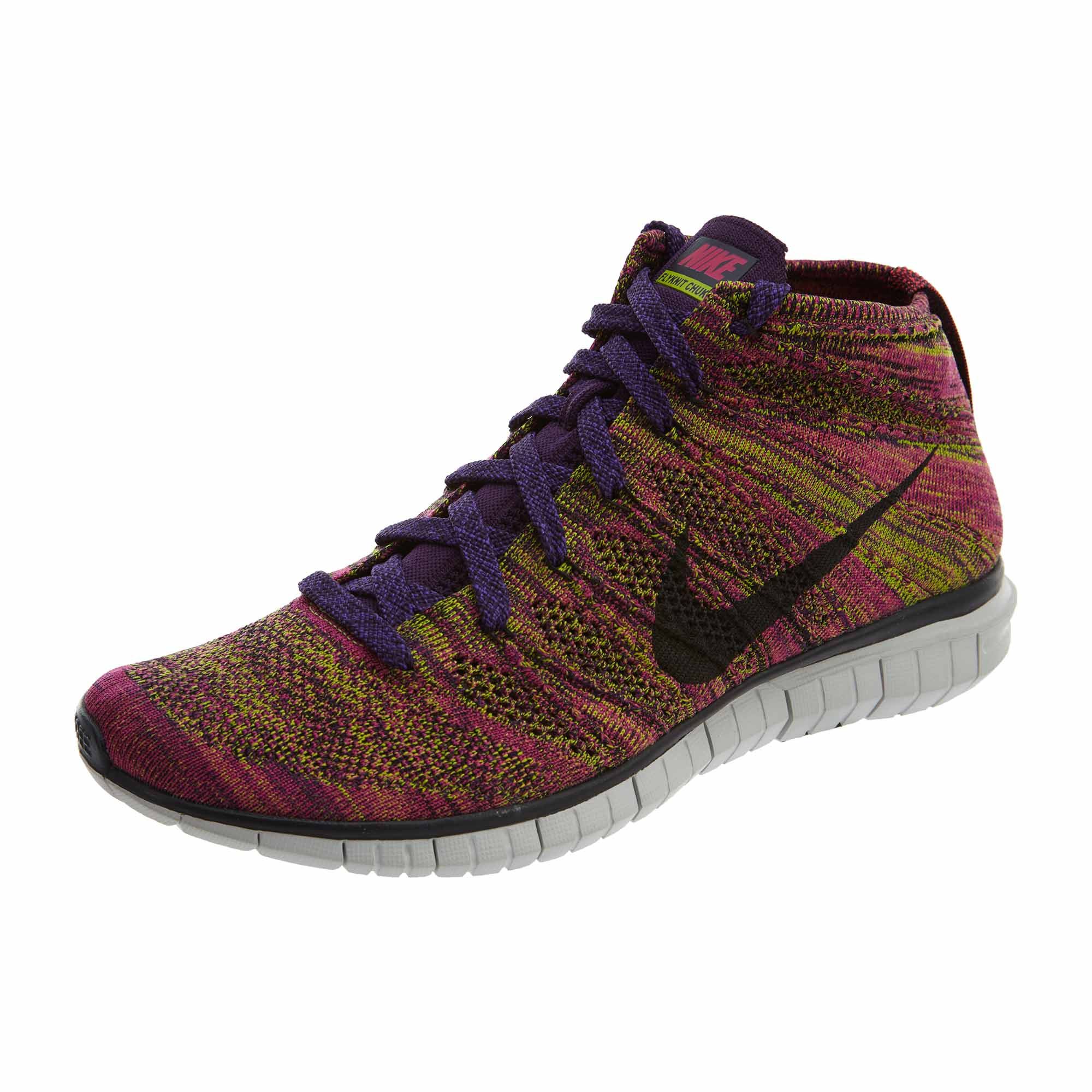 nike flyknit chukka purple