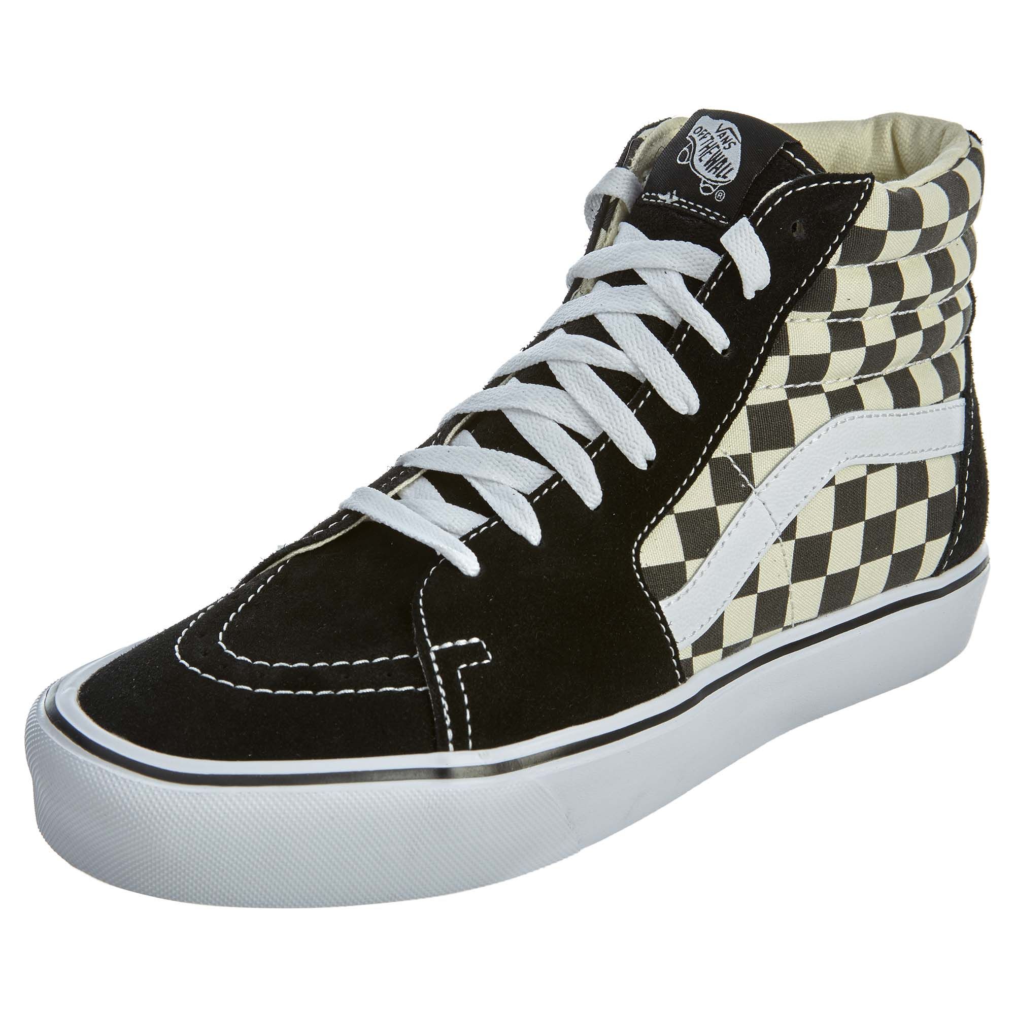 vans checkerboard sk8 hi lite