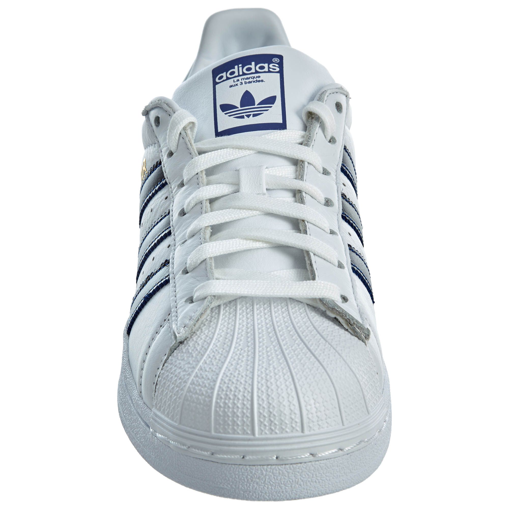 Adidas Superstar Mens Style : B41996-Wht/Royal/Gold