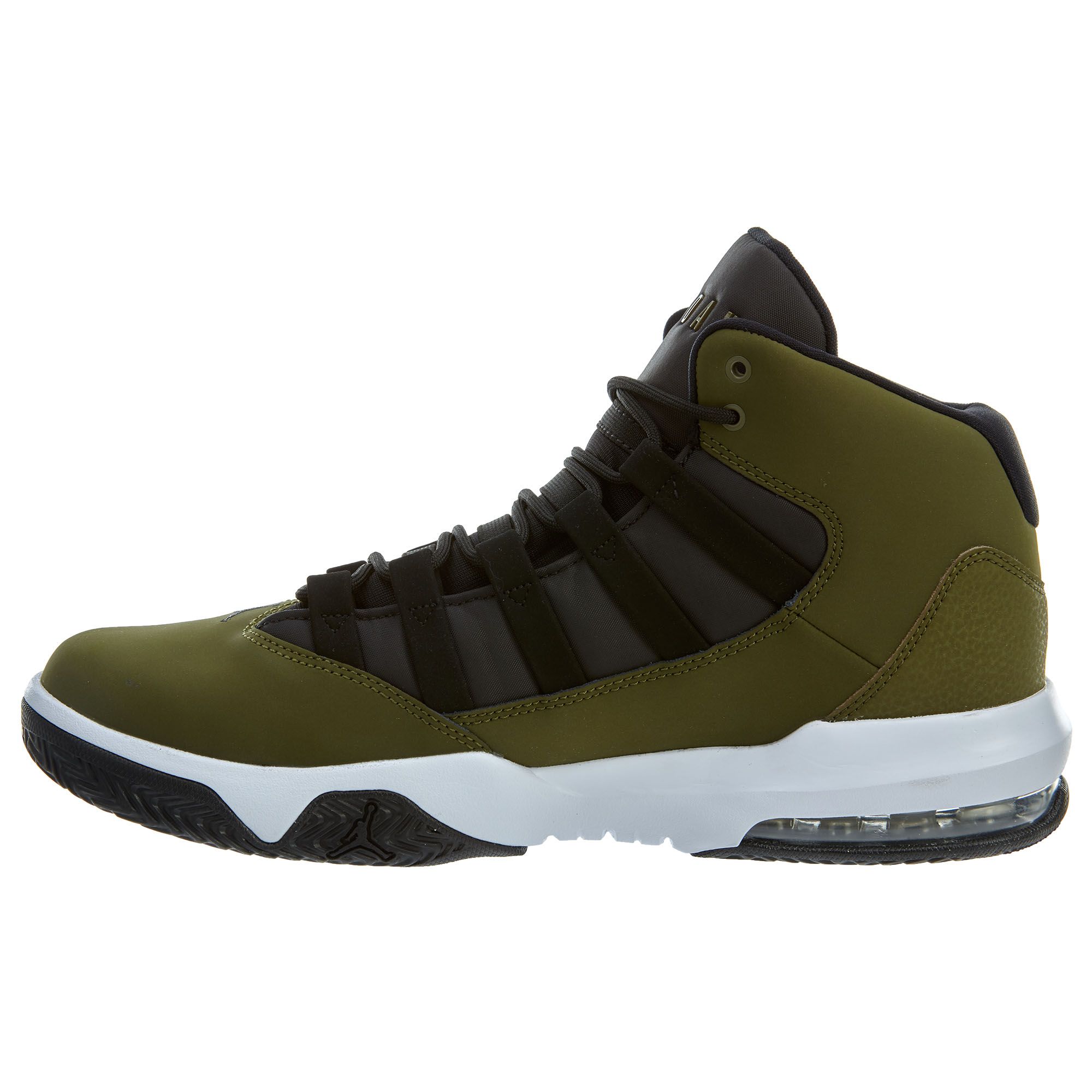 jordan max aura olive green