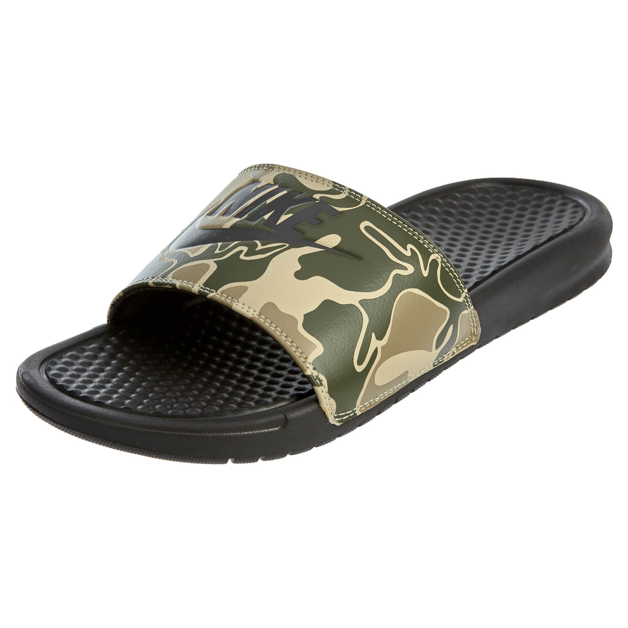 nike benassi velvet slides