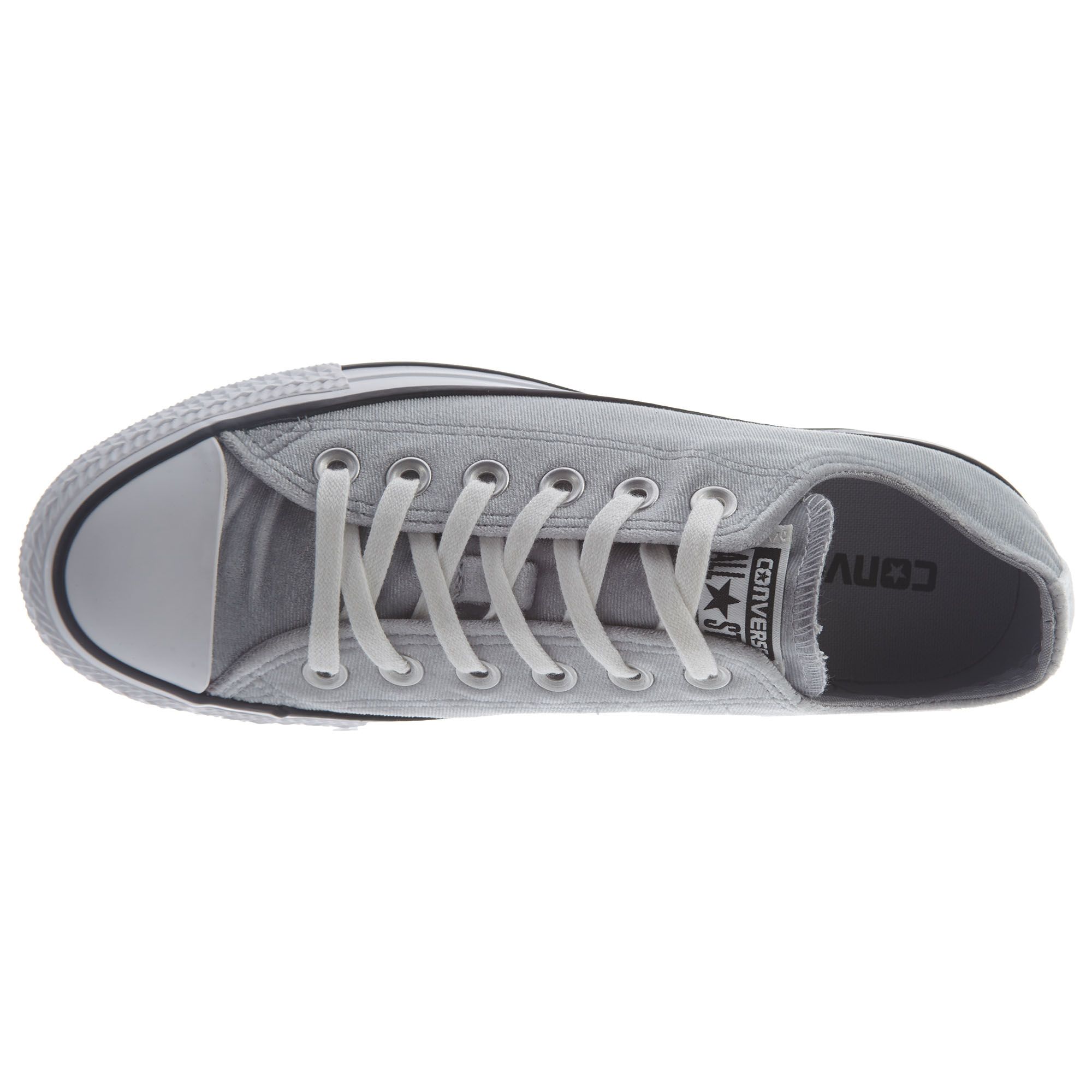 converse womens chuck taylor all star ox trainer wolf grey