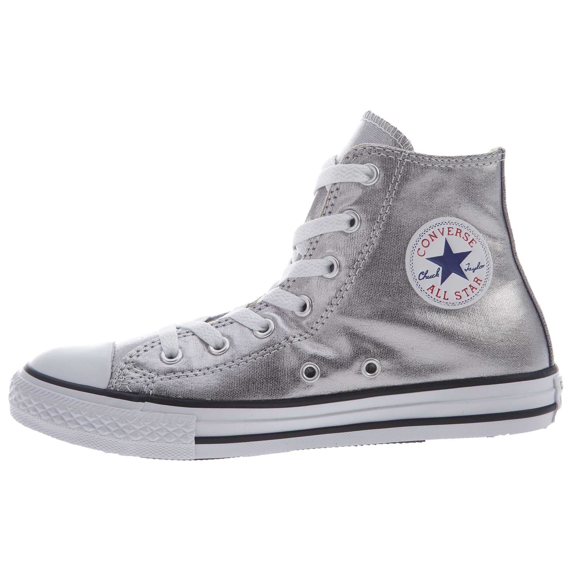 Kids metallic converse clearance