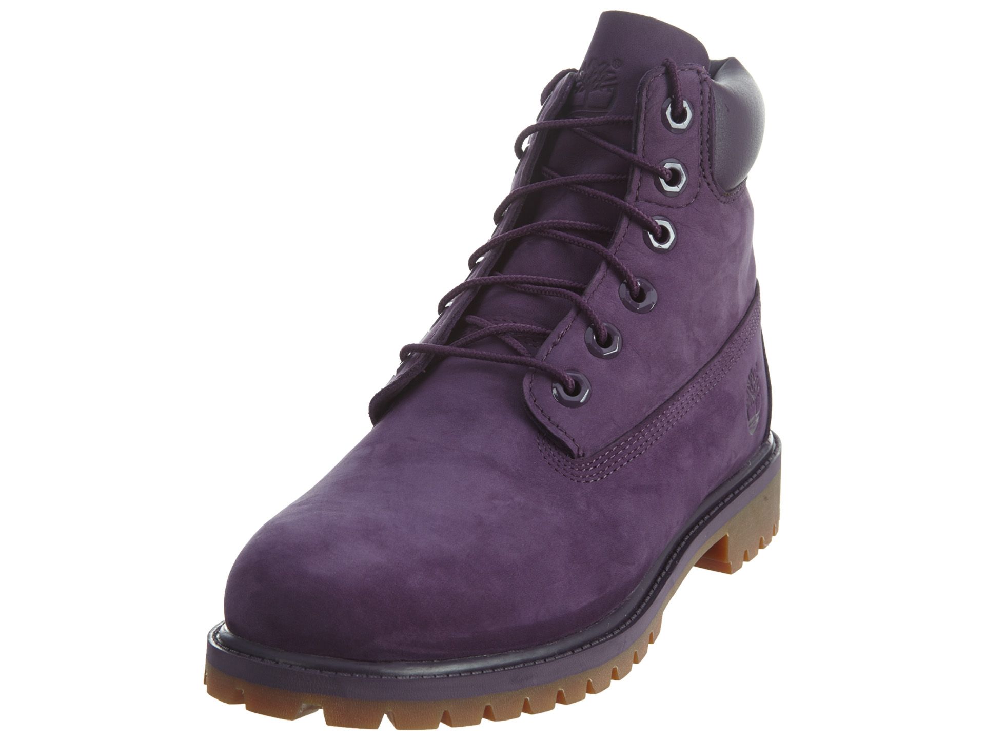 kids purple timberlands