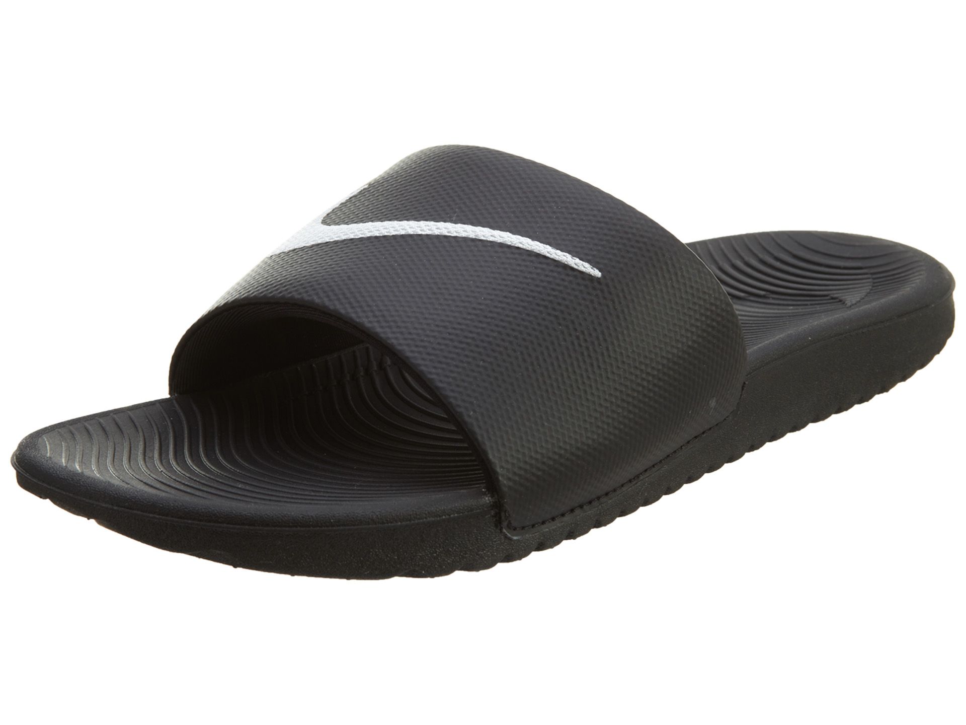 nike kawa slide black