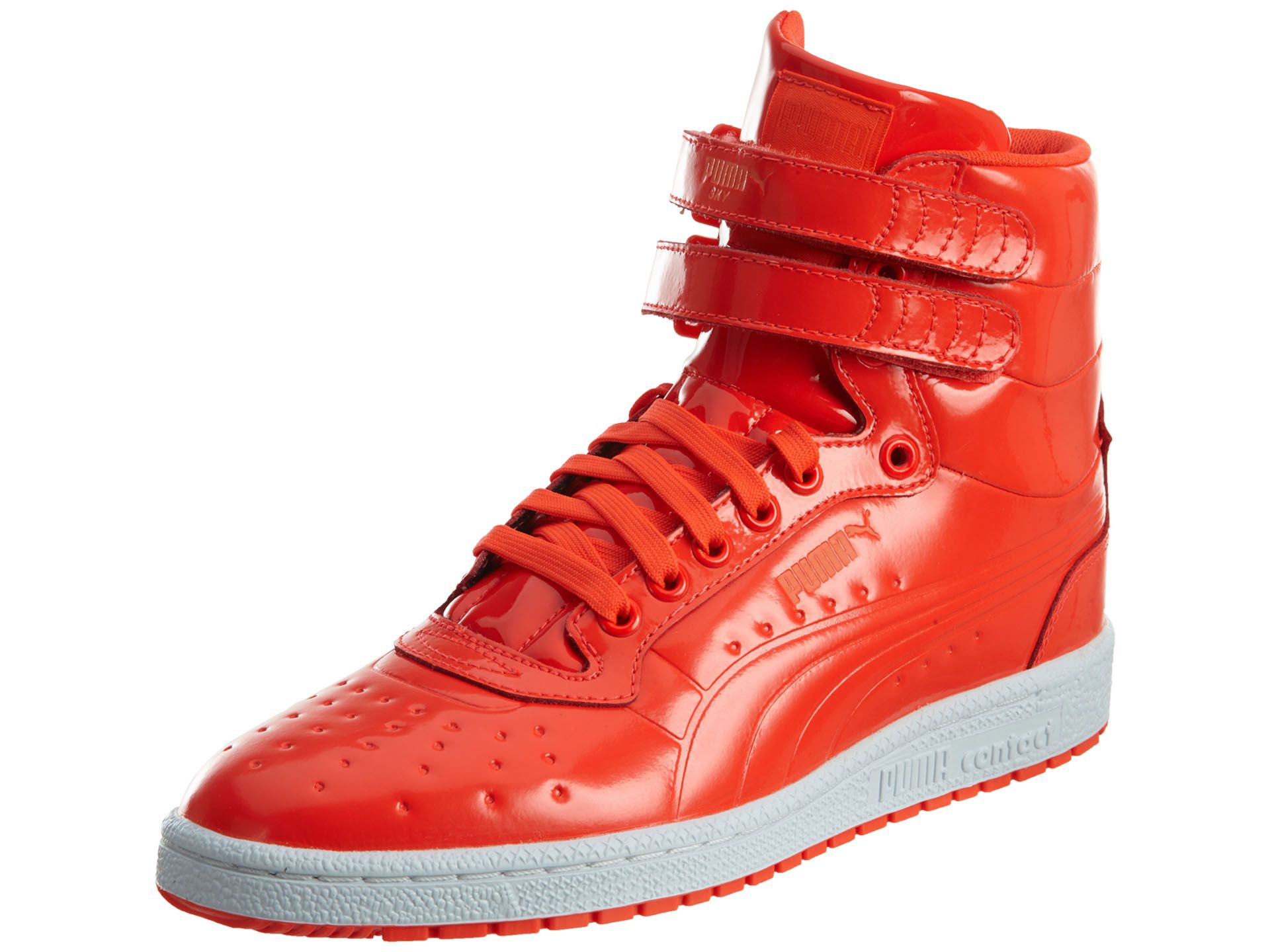 puma men's sky ii hi patent emboss fashion sneaker