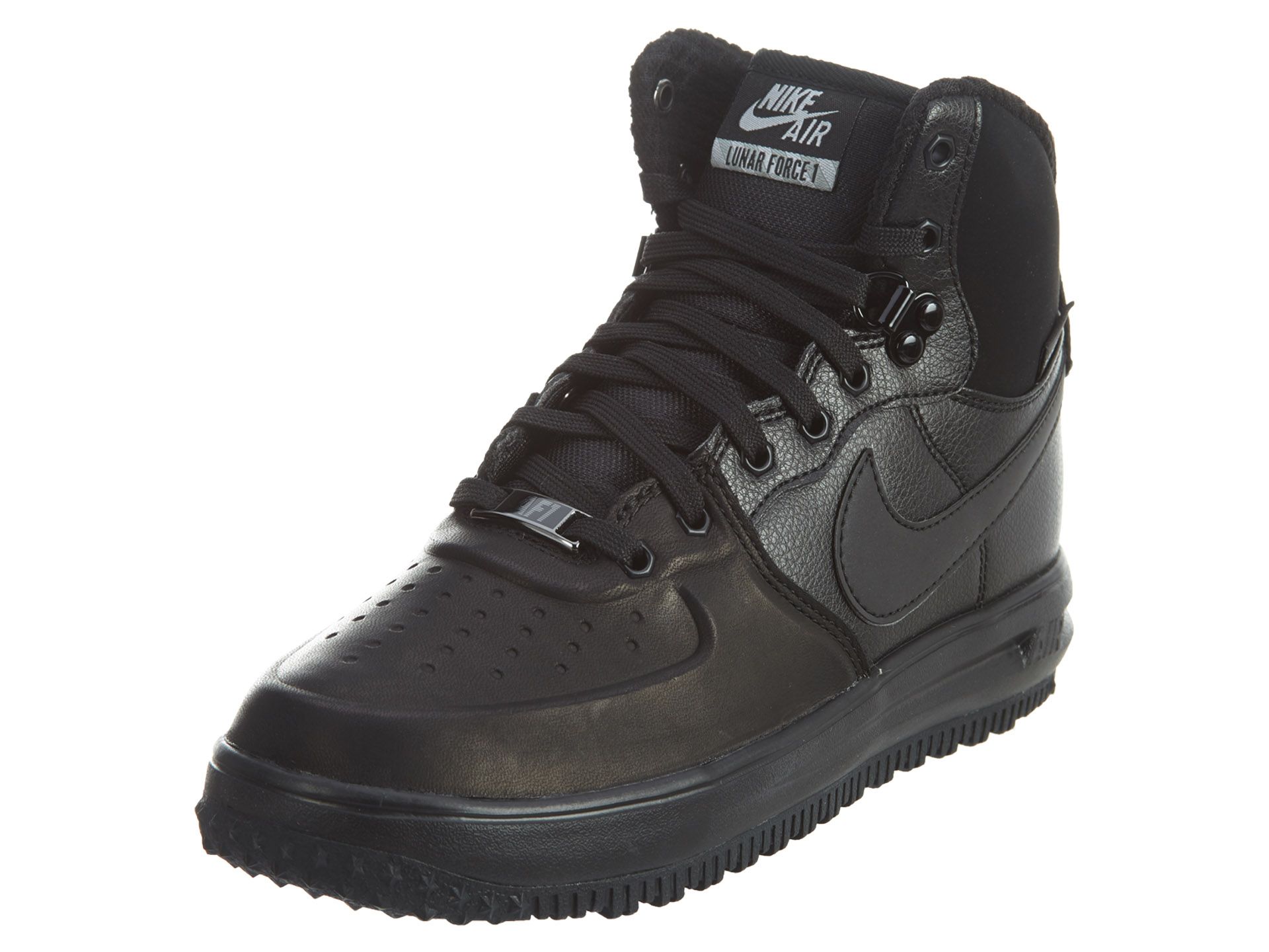 Nike Lunar Force 1 Sneakerboot Black-002