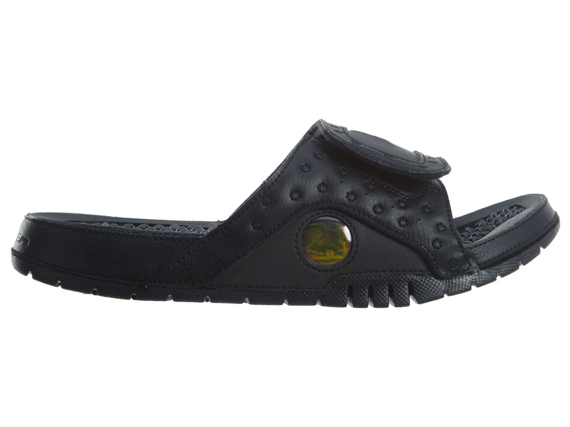 Nike Air Jordan Hydro 13 Slide Black Cat 011