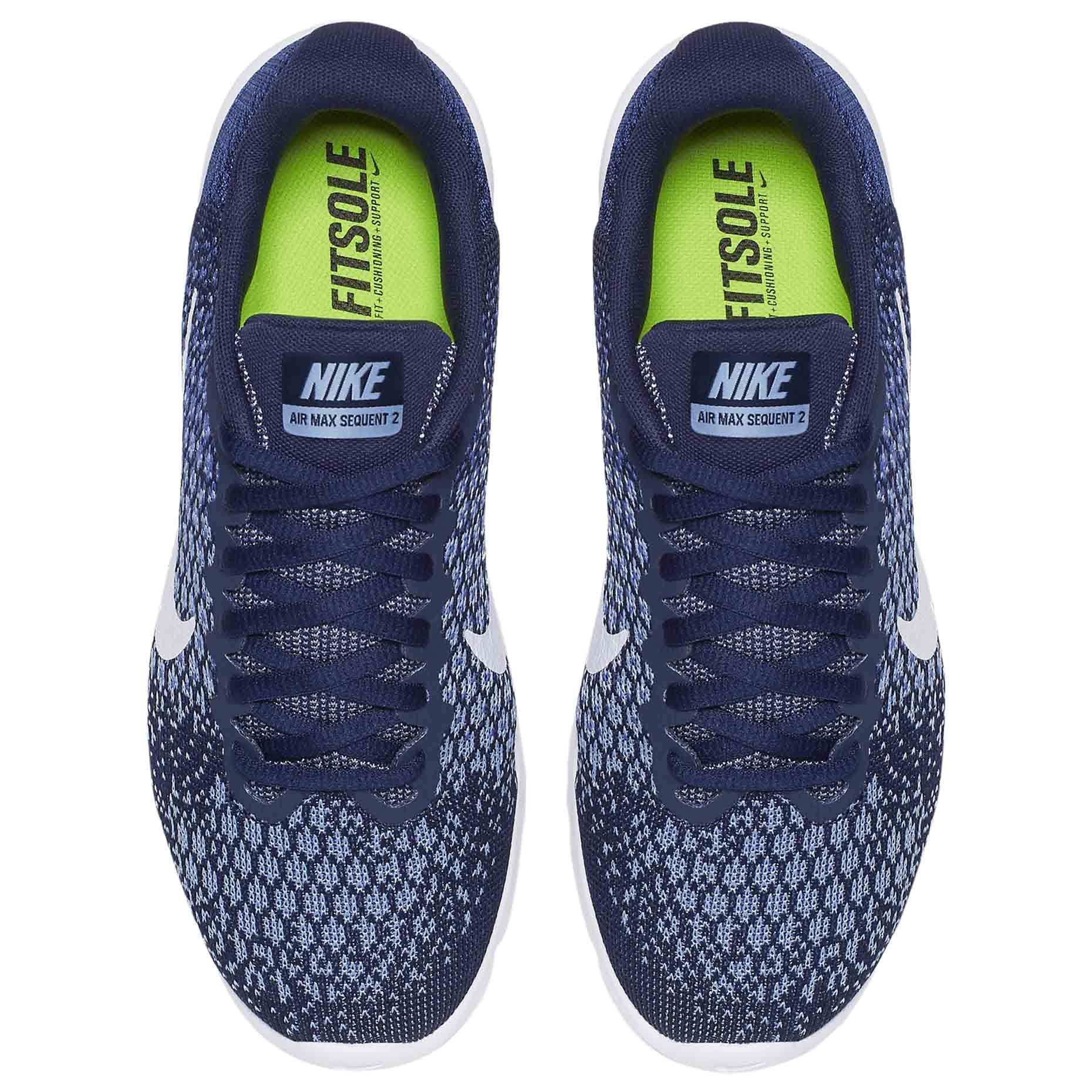 nike air max sequent 2 women's blue