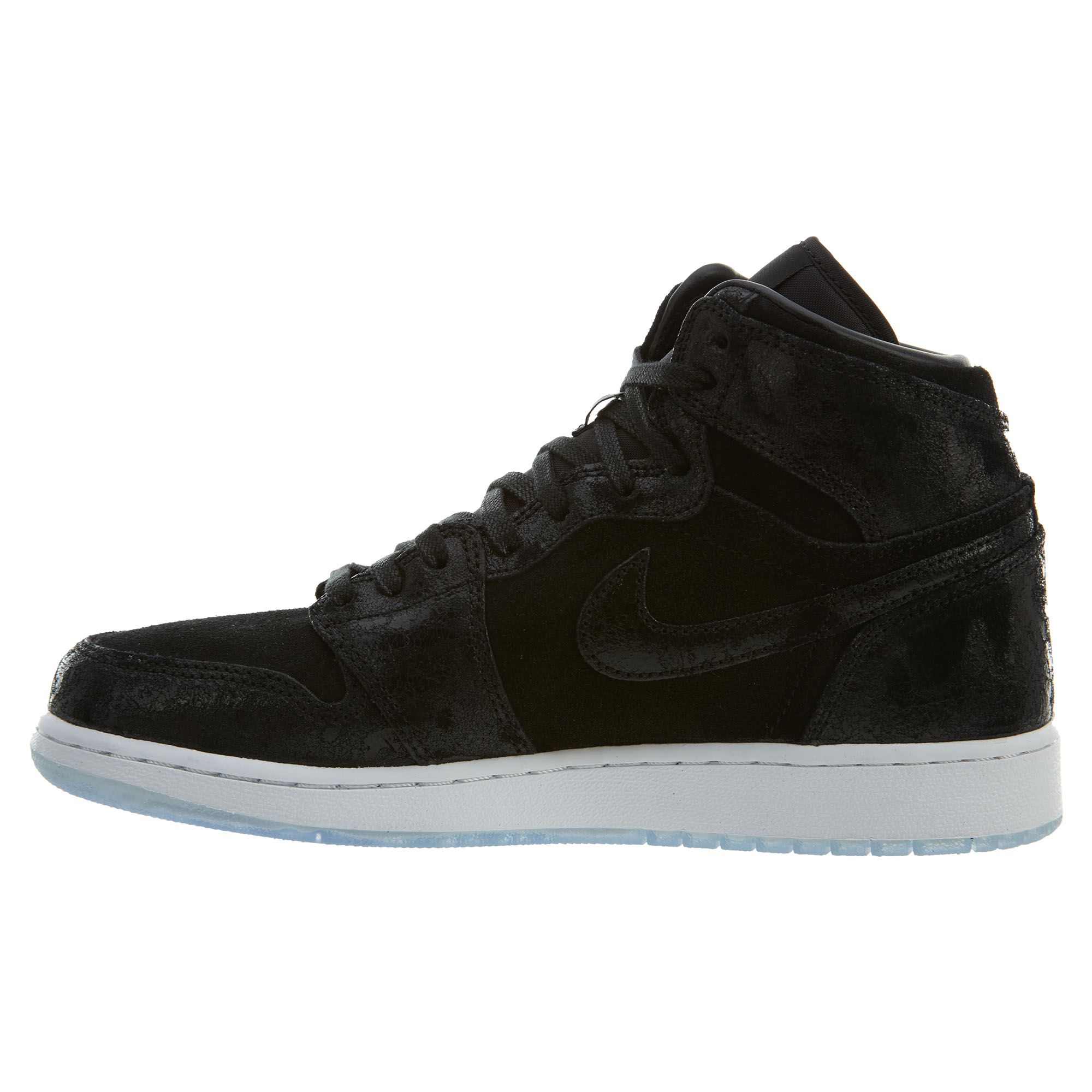 jordan retro 1 black suede