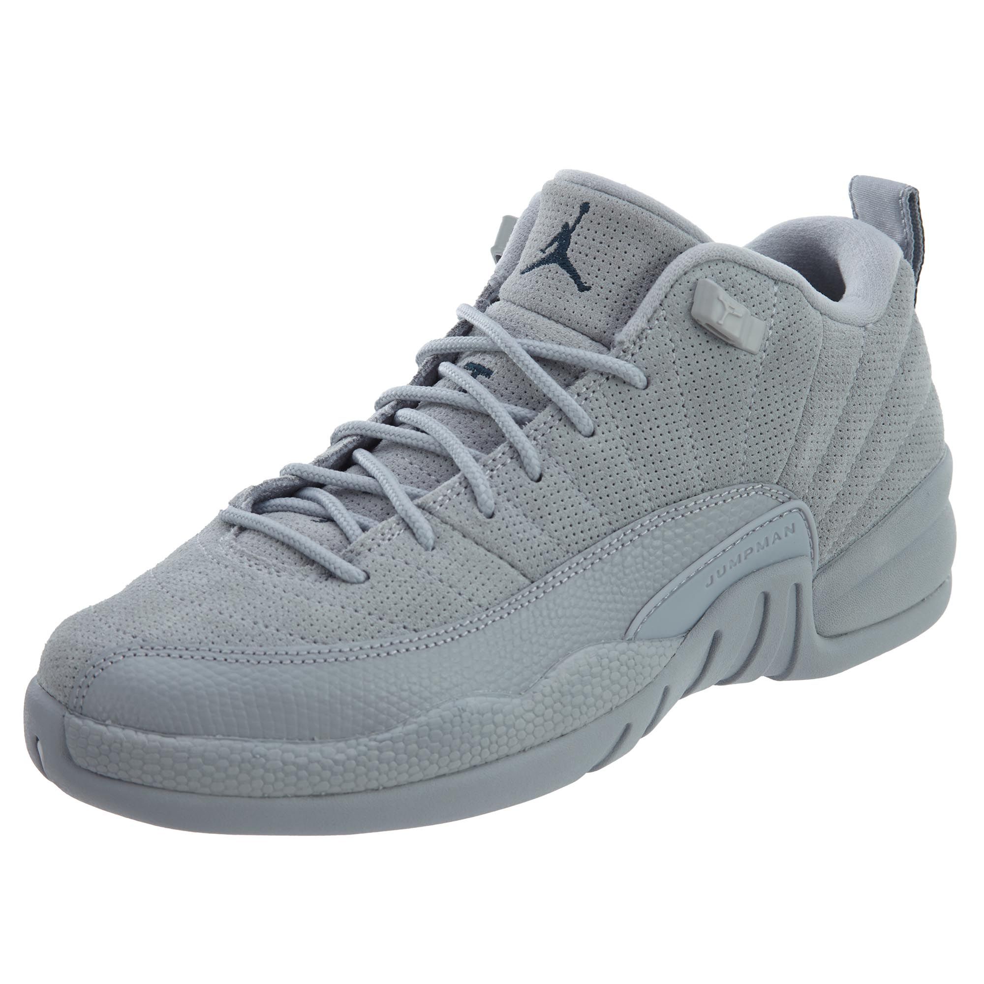 jordan 12 low wolf grey