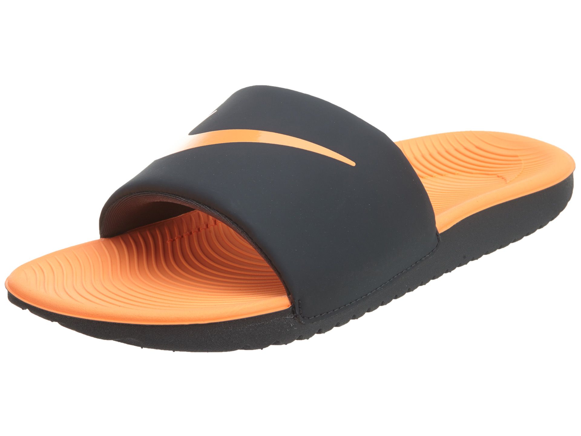 nike kawa slide orange