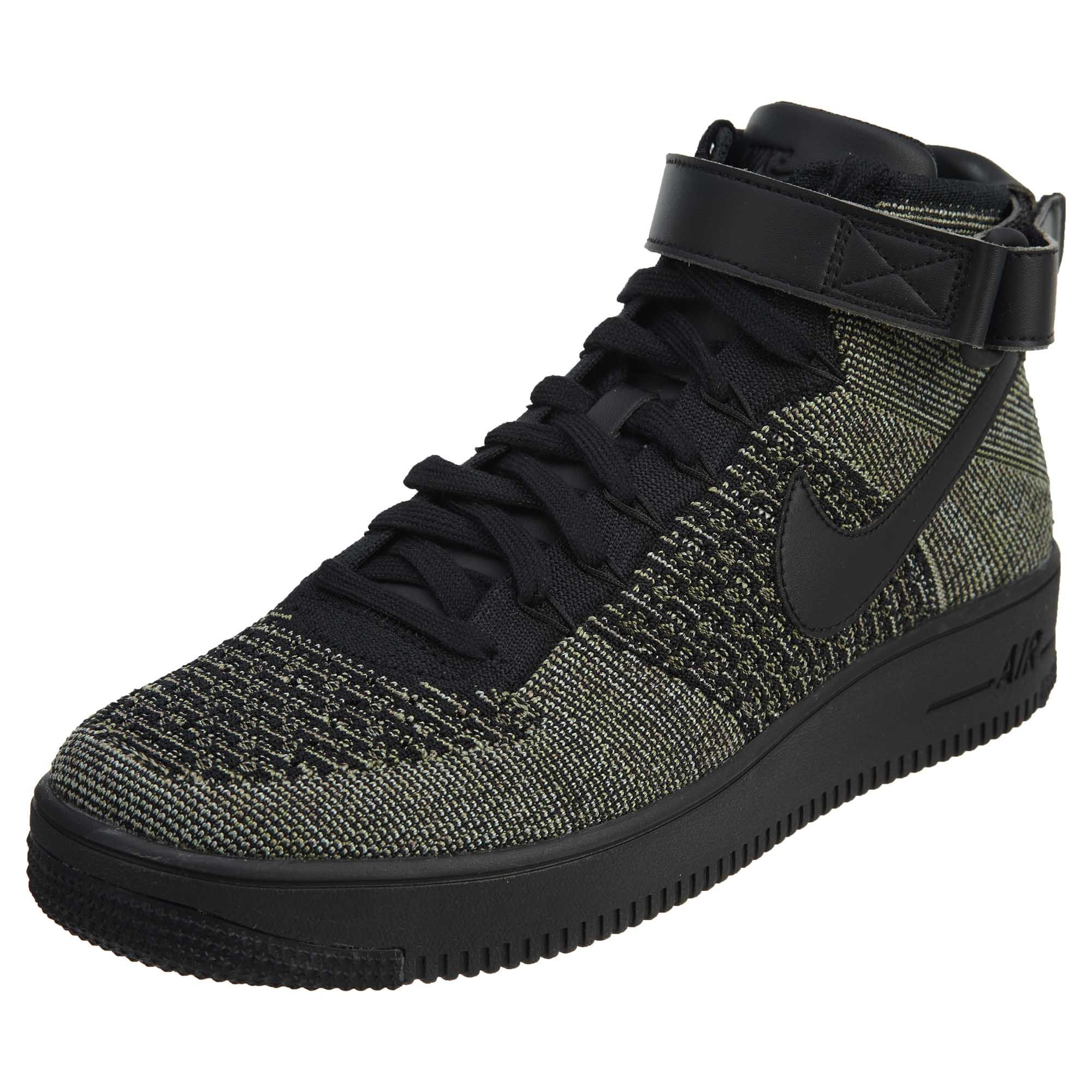 nike air force 1 flyknit palm green