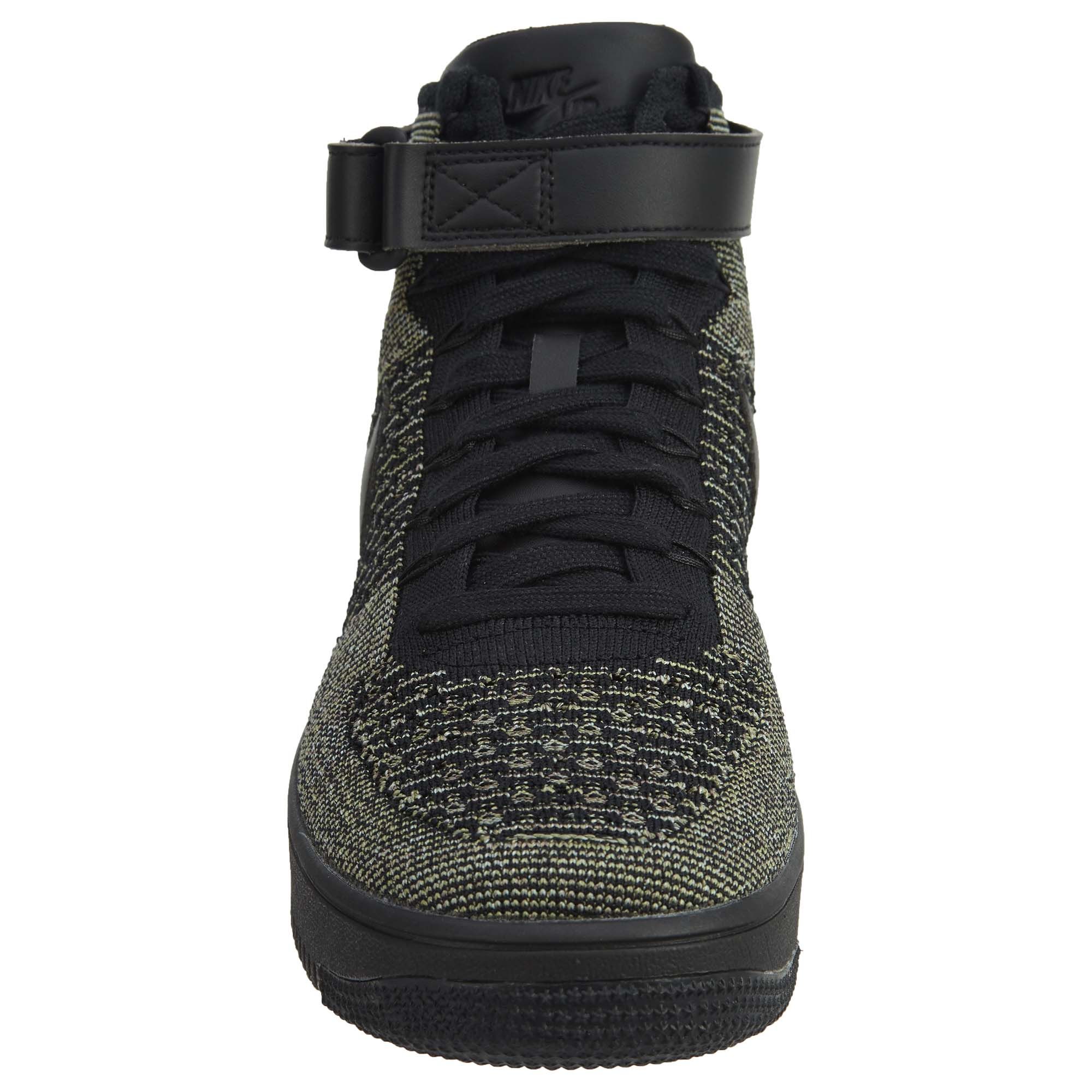 nike air force 1 flyknit palm green