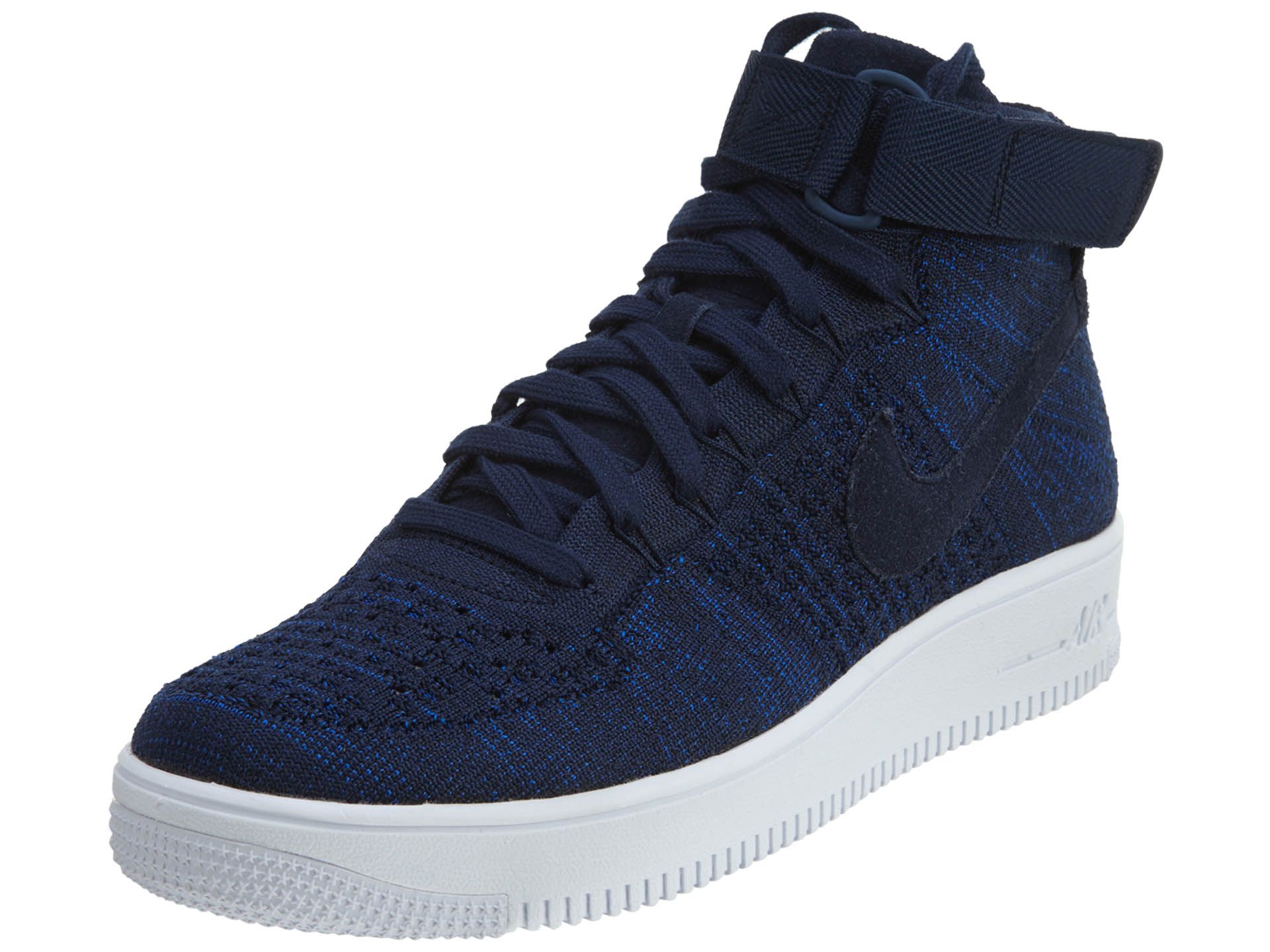 air force 1 flyknit navy