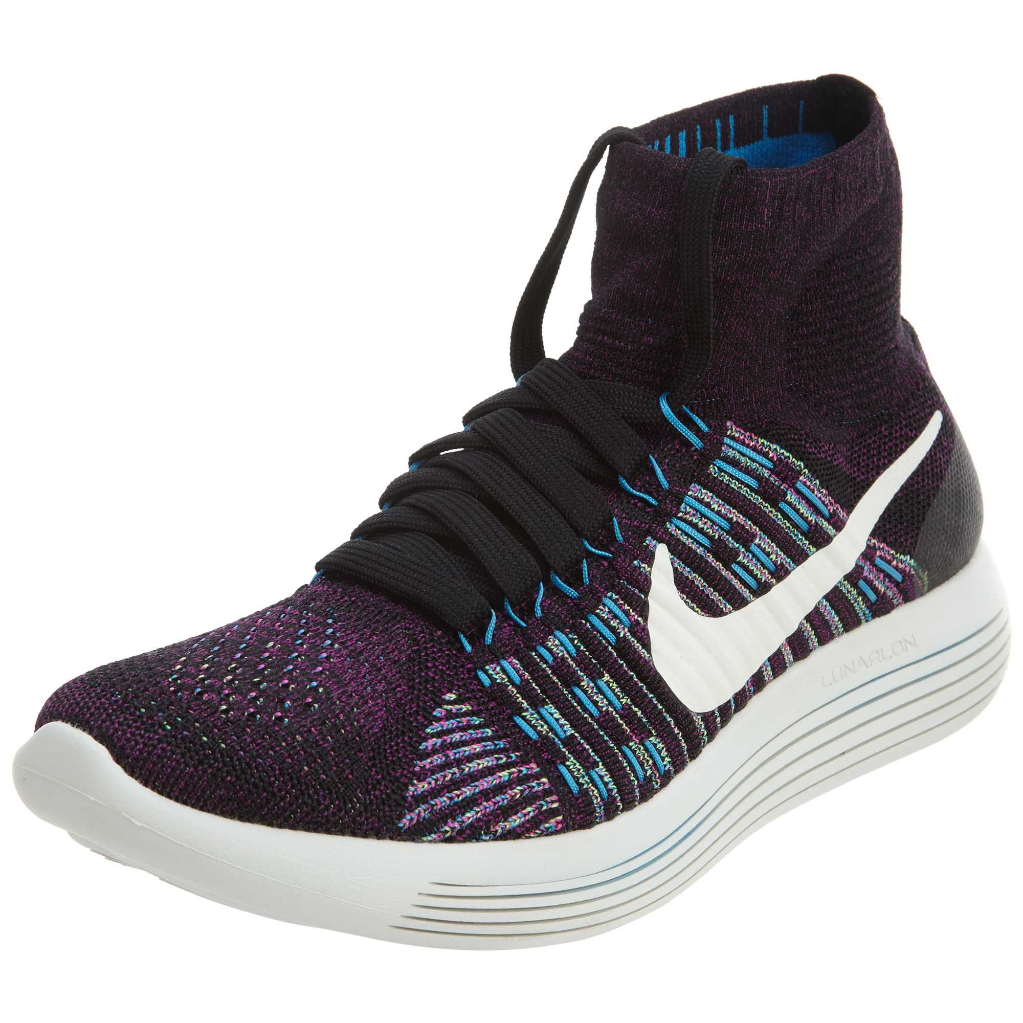 nike lunarepic flyknit women's black