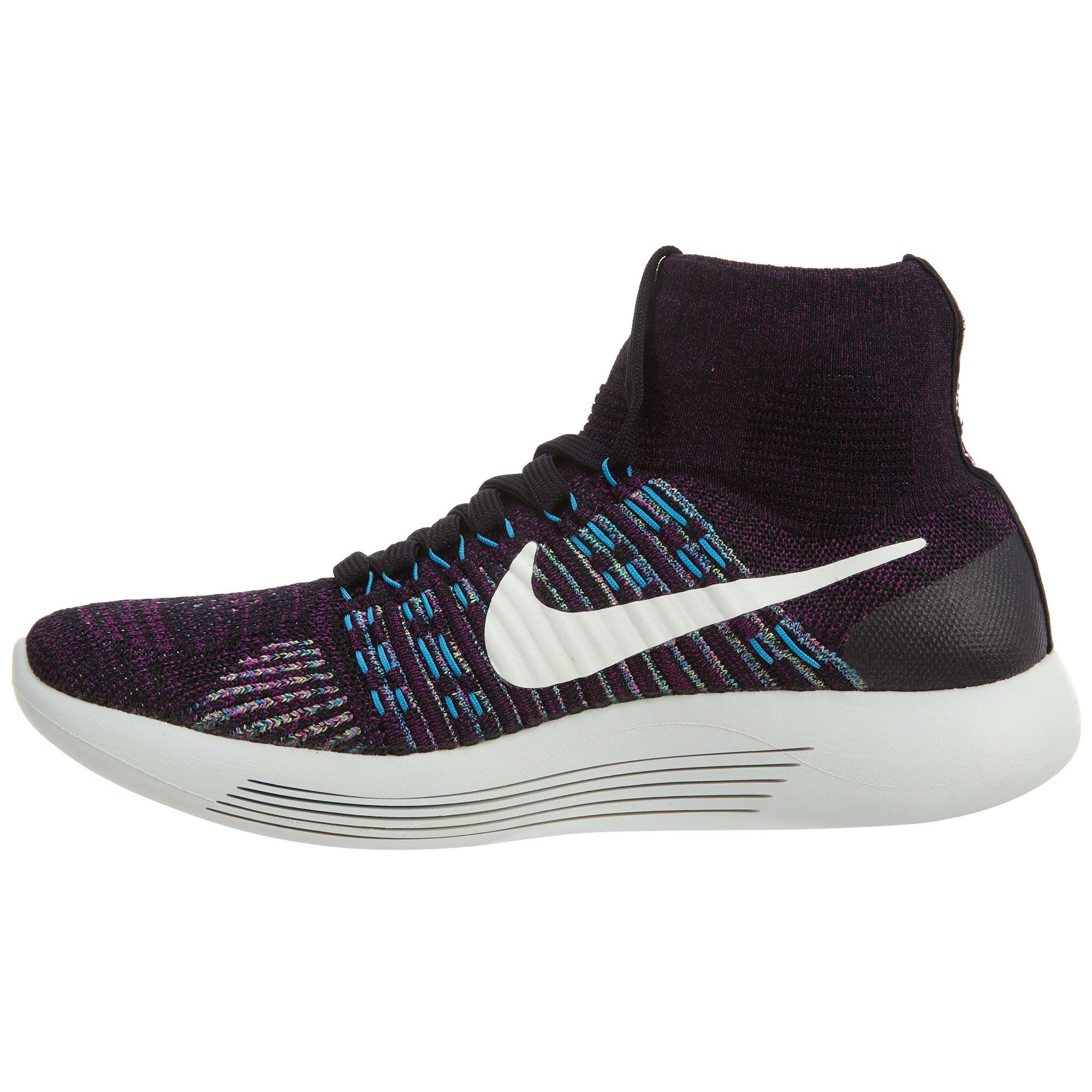 nike lunarepic flyknit black womens