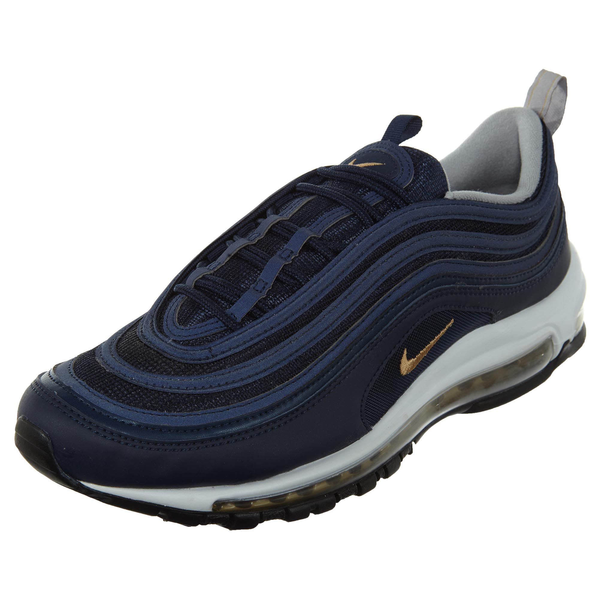 nike air max 97 midnight navy metallic gold