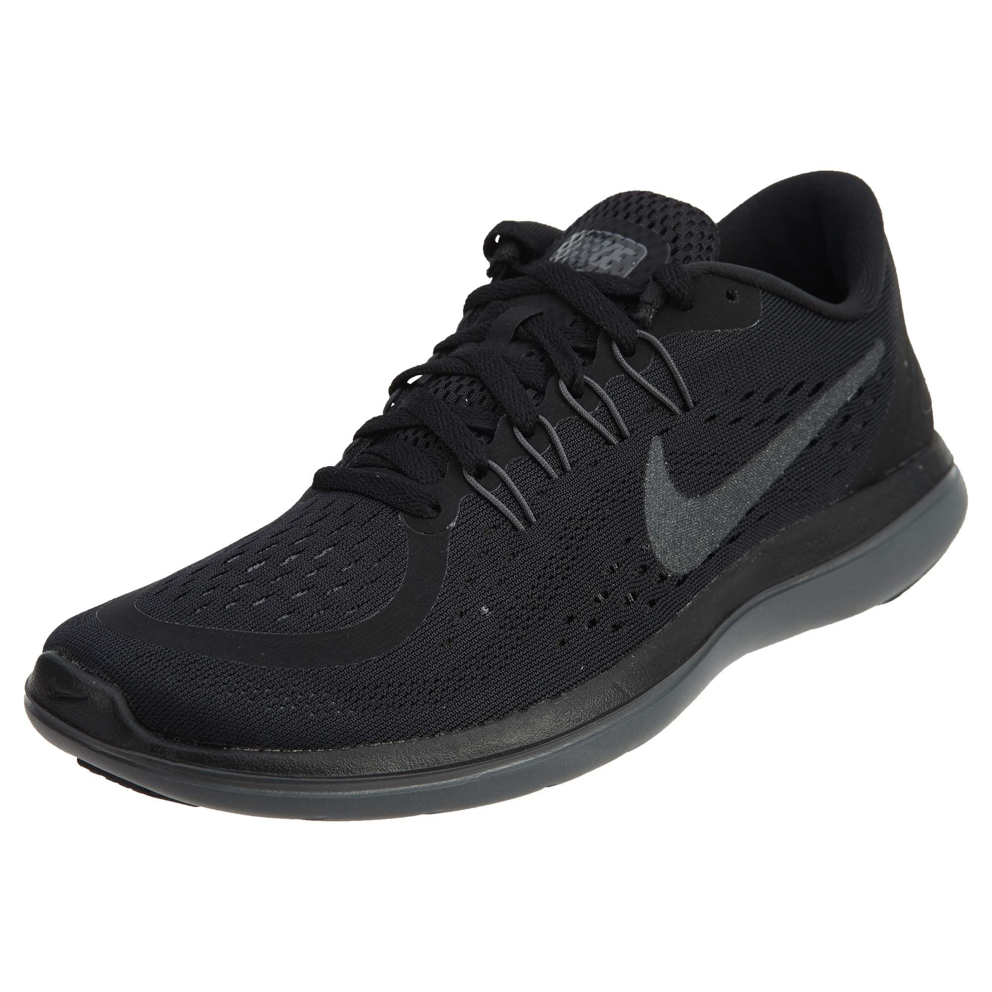 nike flex 2017 rn women's running shoes black