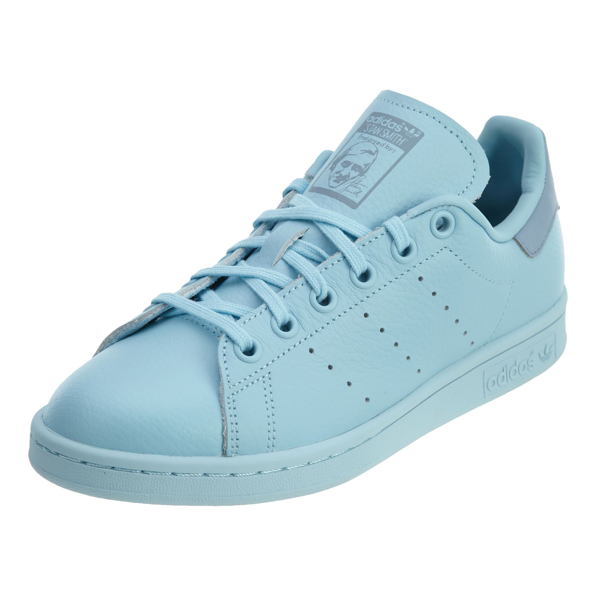 Adidas Stan Smith Big Kids Style : By9983-Blue/Blue