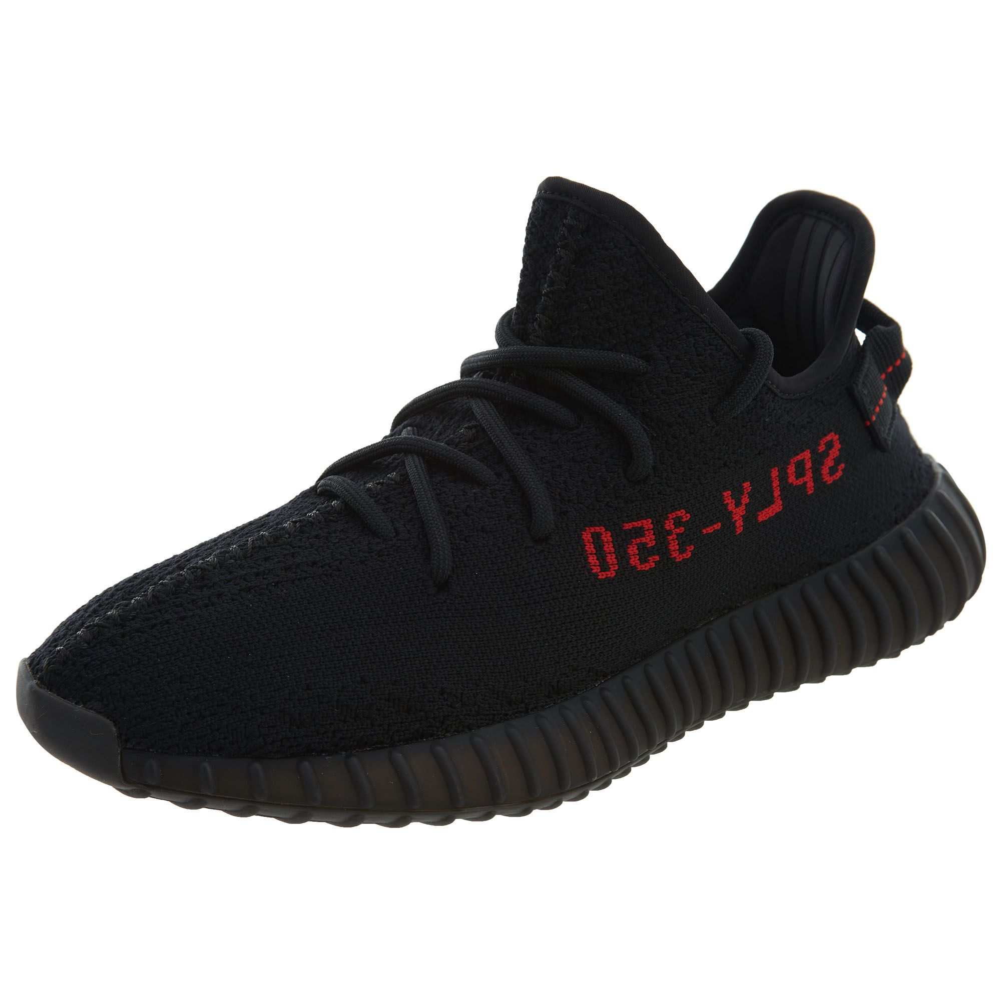 adidas yeezy boost 350 vz black red mens style