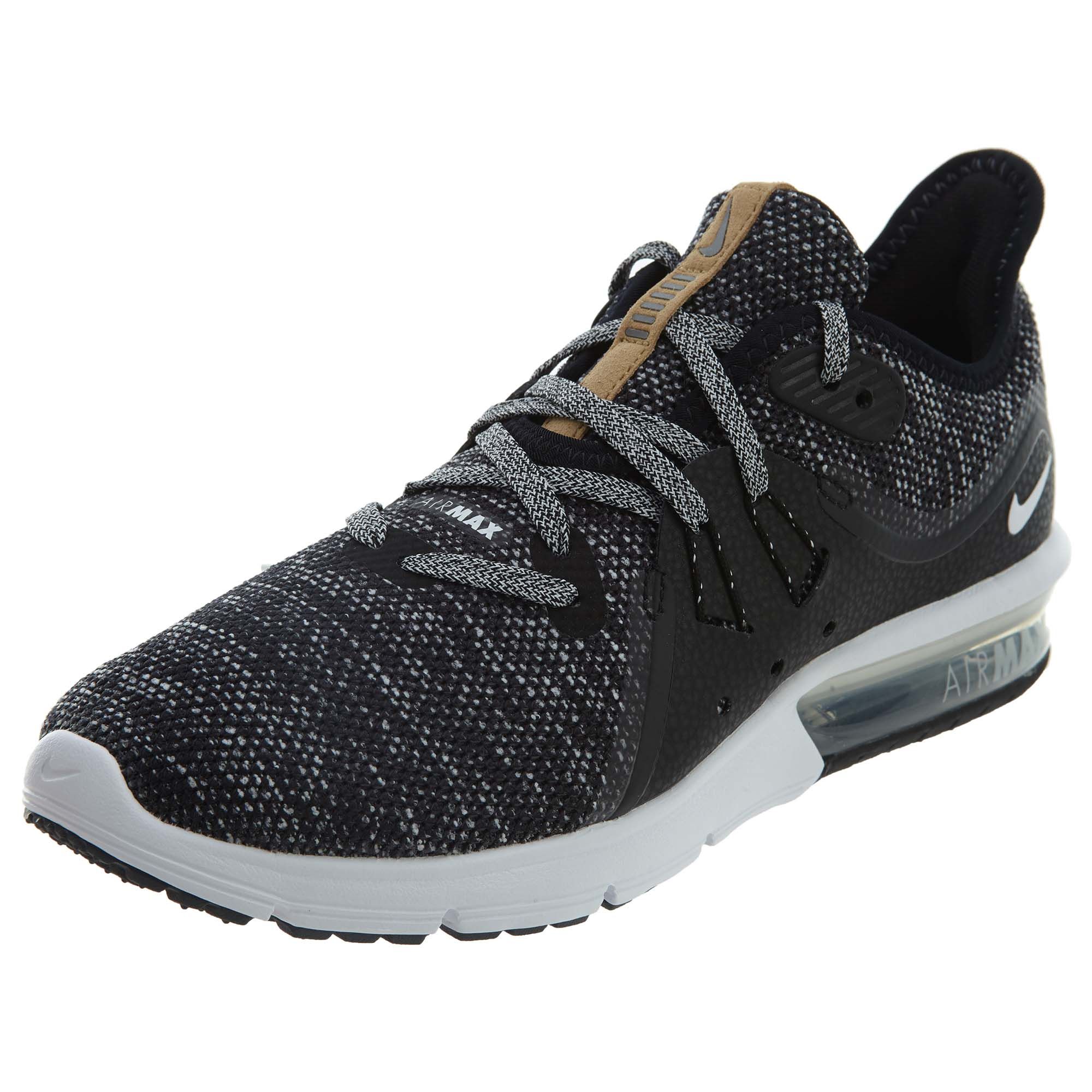 nike air max sequent 3 women's black