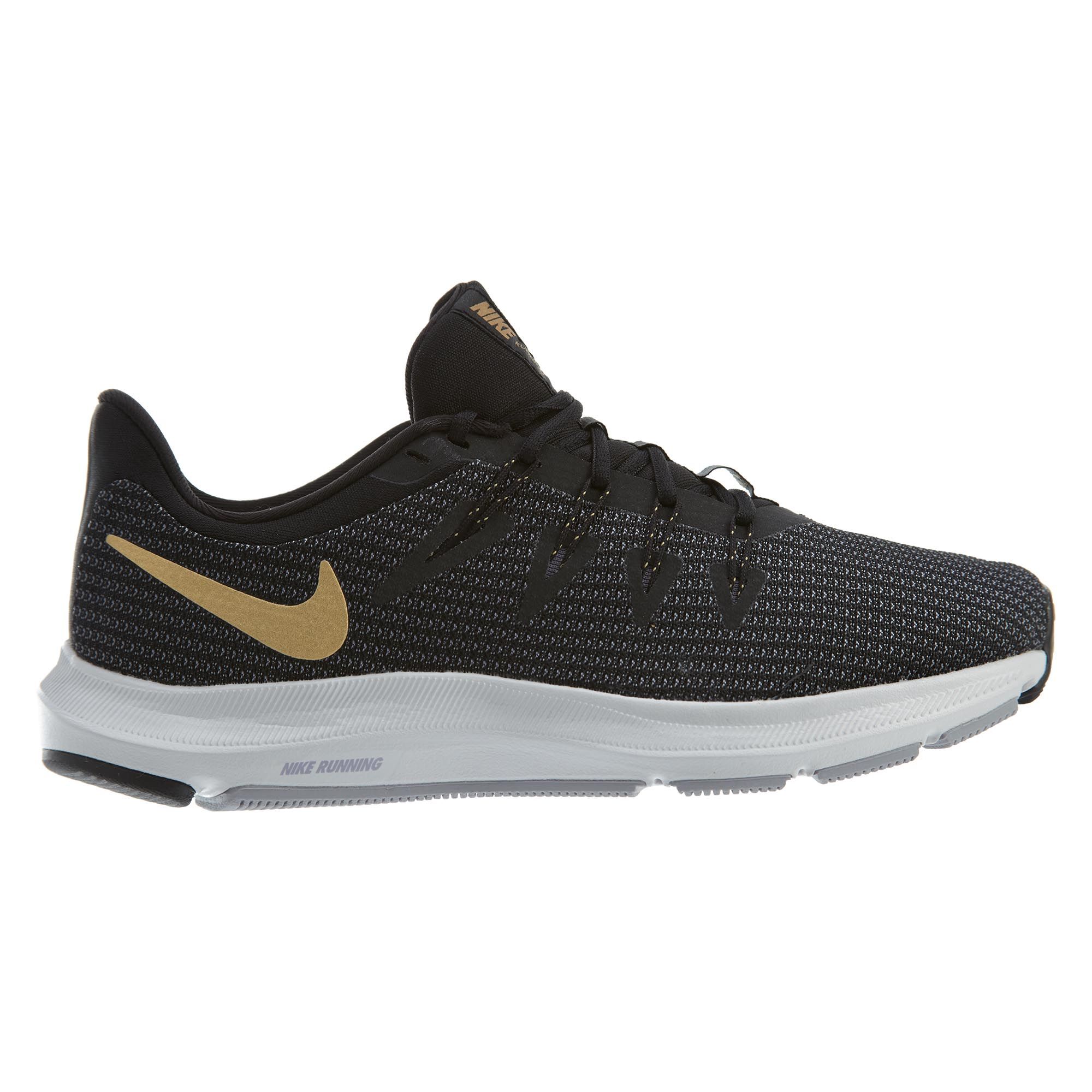 nike quest black gold