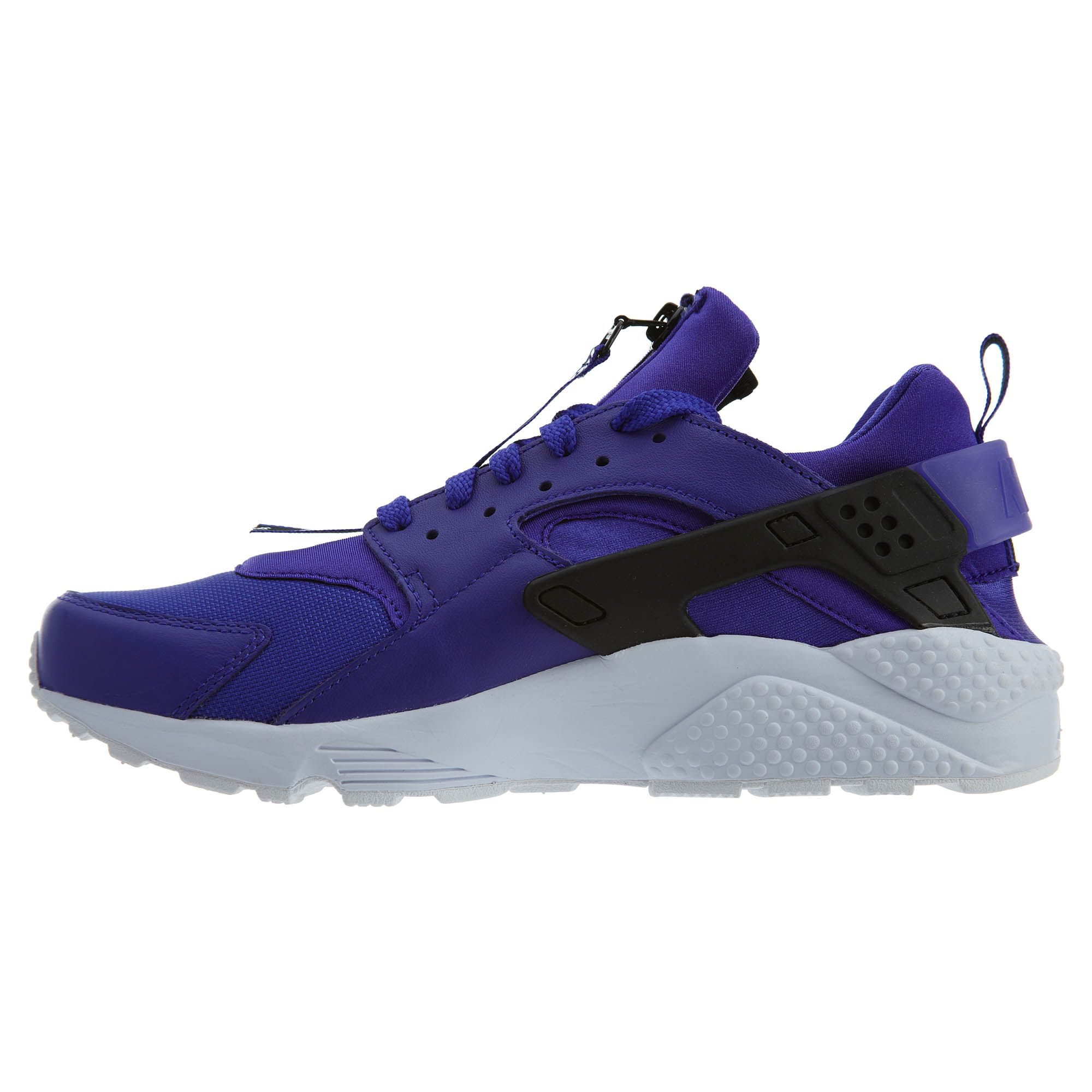 purple huarache shoes