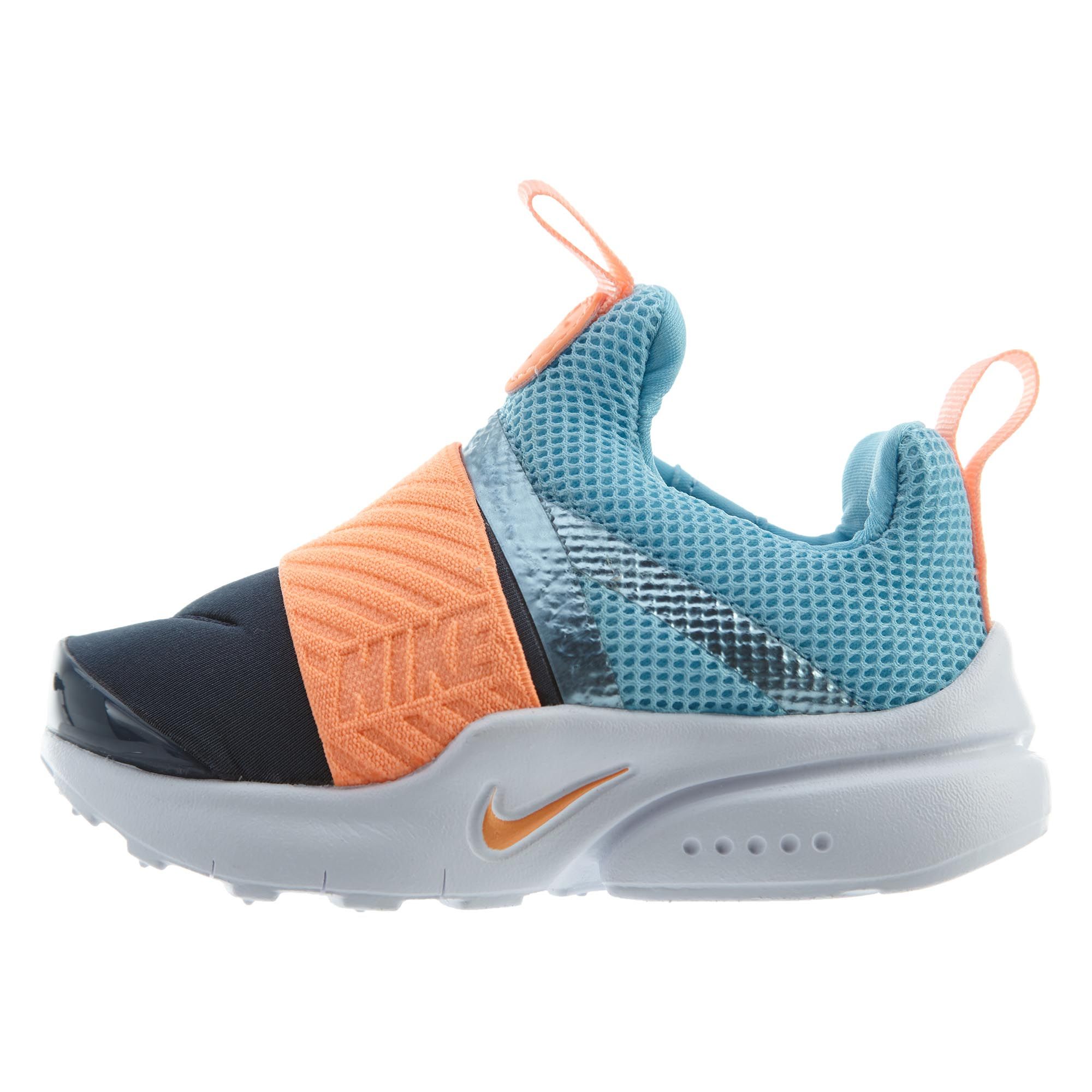 nike presto extreme orange and blue