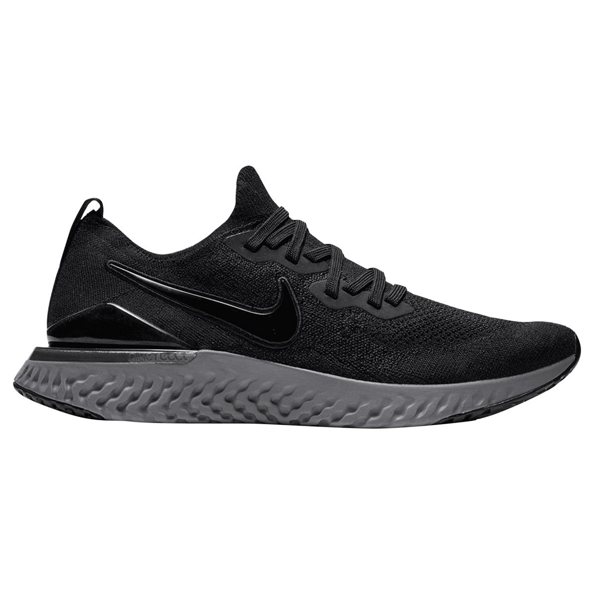 nike epic react flyknit 2 black mens