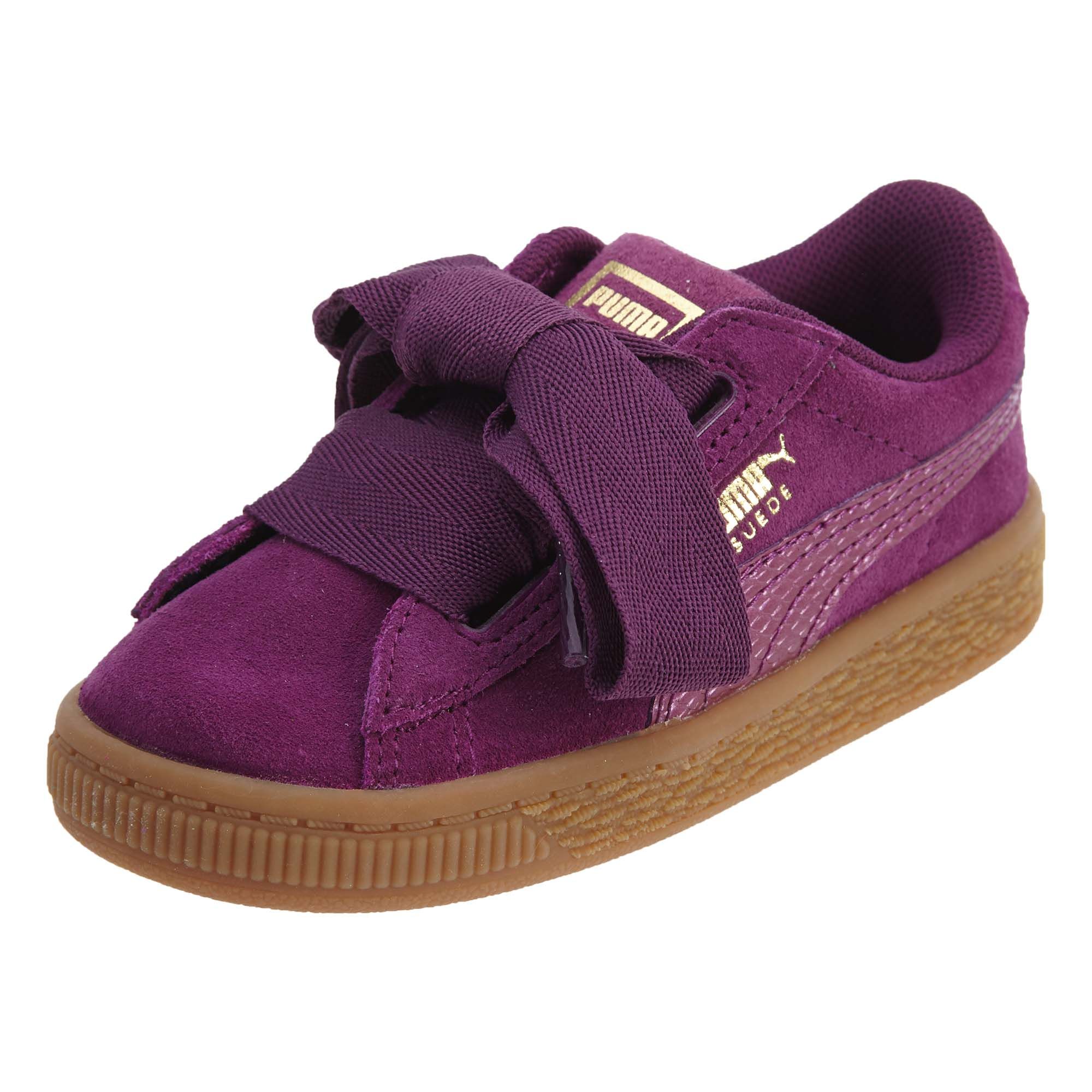 puma suede heart infant