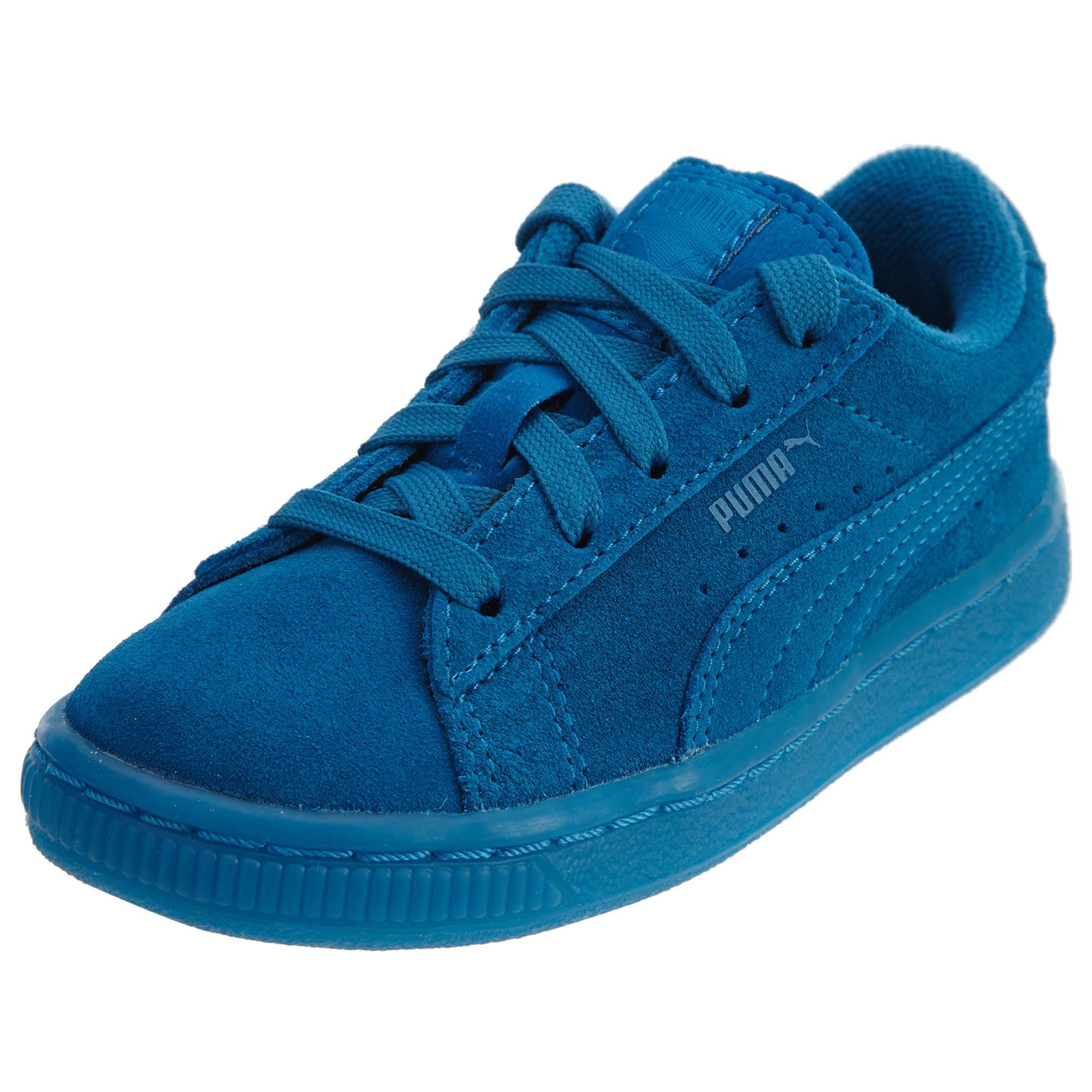 infant puma suede