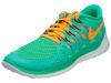 Nike Free 5.0 Menta Bright Citrus-Green Glow (W)-302