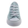 Converse All Star Ox Basketball Shoe  Womens Style : 553347c-Metallic Glacier/White/White