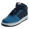 Nike Air Force 1 Mid '07 Obsidian/Obsidian-Brgd Bl-White-406