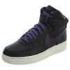 Nike Air Force 1 High 07 Lv8 Black Court Purple-Sail-014